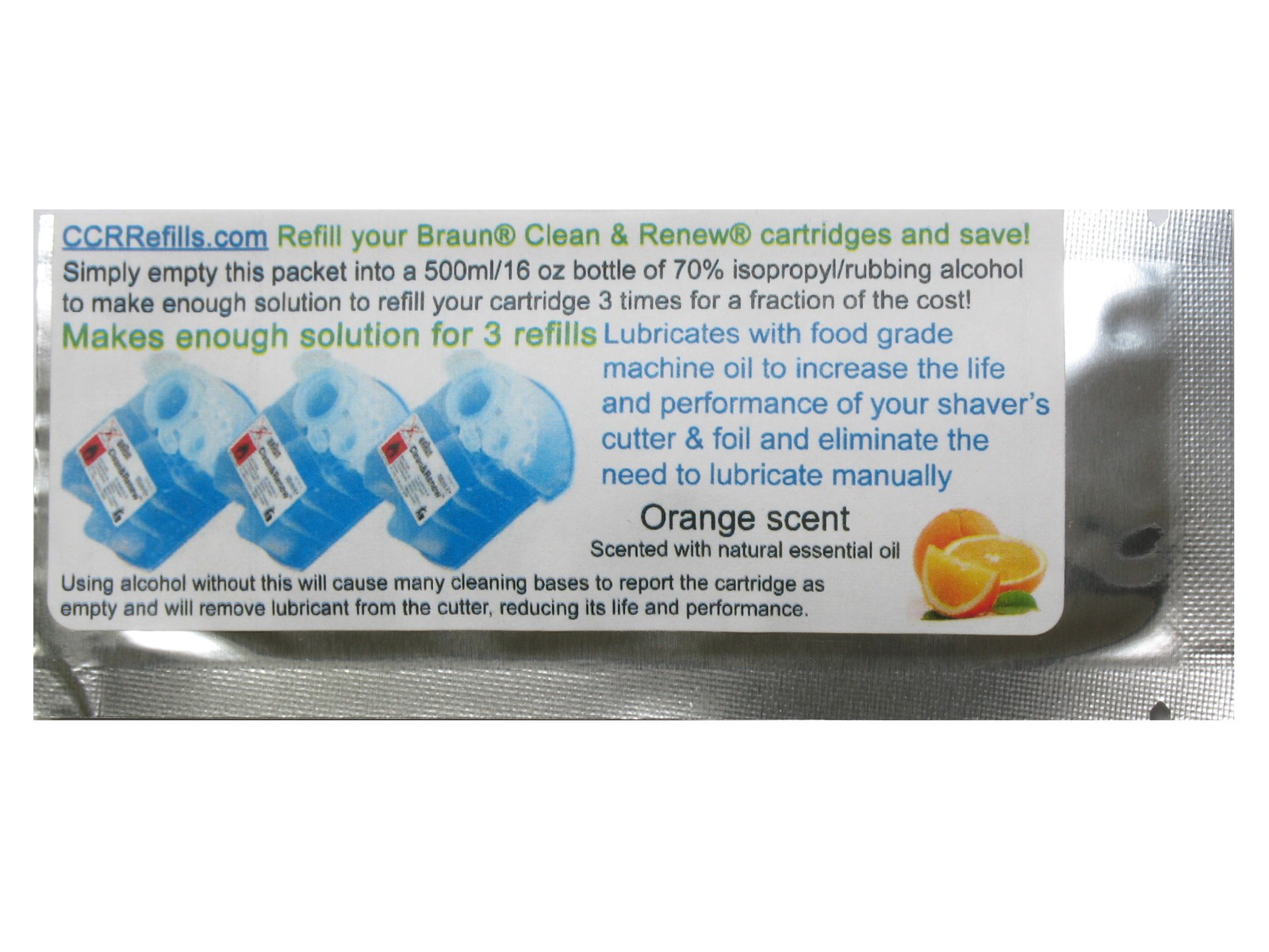10 Pkt (30 Refills) for Braun® Clean & Renew® 9376cc 9465cc 9477cc 9567cc 9597cc