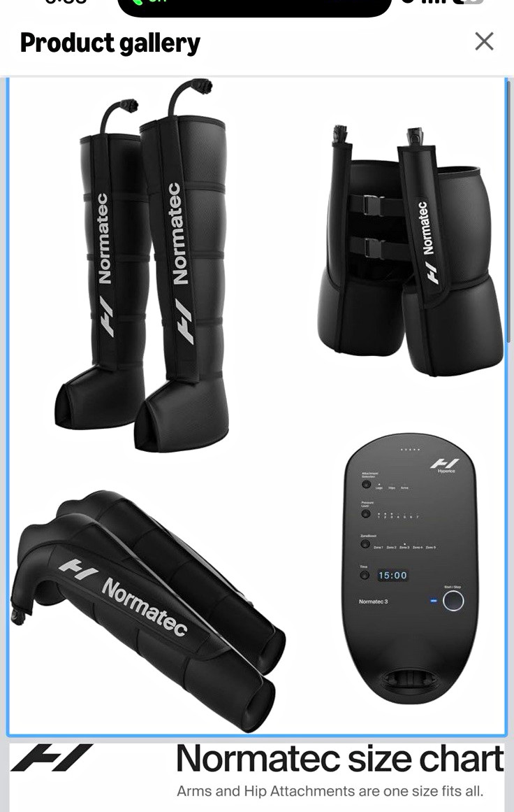 Hyperice Normatec 3 Air Compression Circulation Massager Bluetooth Black Hyperice Normatec 3 Air Compression Circulation Massager Bluetooth Black