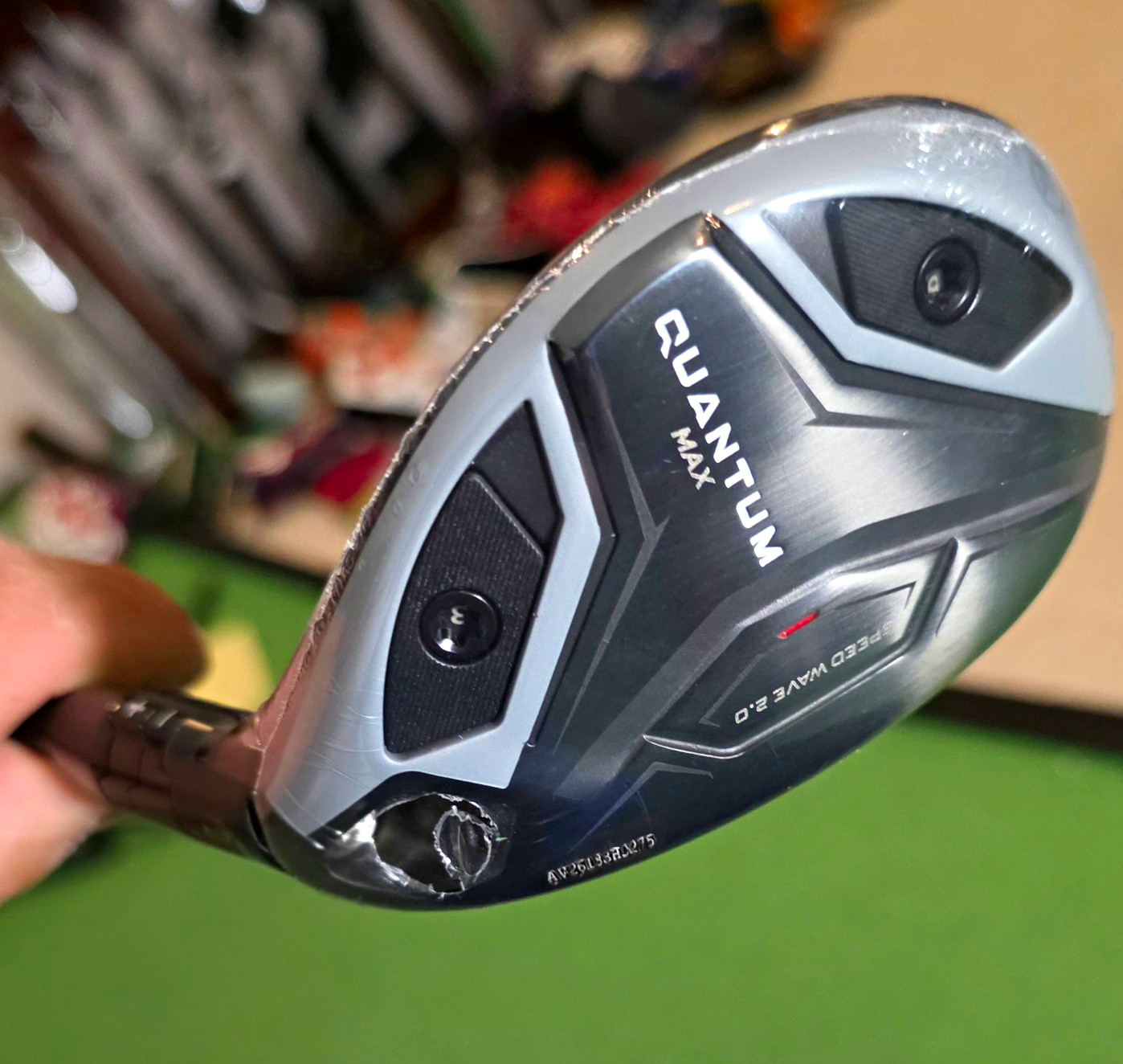 2026 Callaway Quantum Max 5 Hybrid 24° NEW RH Denali 60 + Headcover