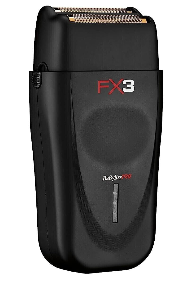 BaBylissPRO FX3 Professional High Speed Foil Shaver Black | FXX3SB - NEW BaBylissPRO FX3 Professional High Speed Foil Shaver Black | FXX3SB - NEW
