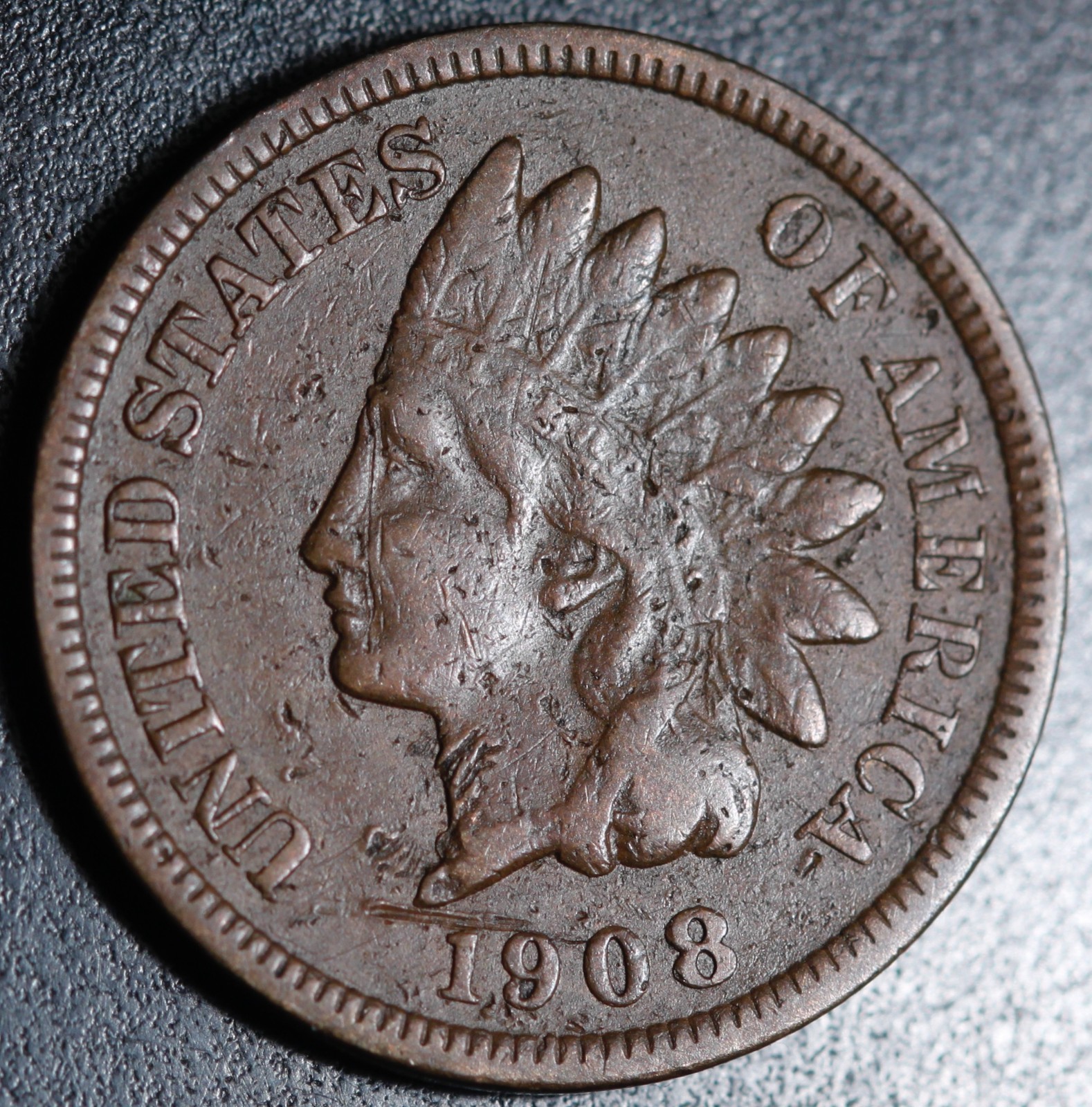 1908-S INDIAN HEAD CENT - VF VERY FINE Details 1908-S INDIAN HEAD CENT - VF VERY FINE Details