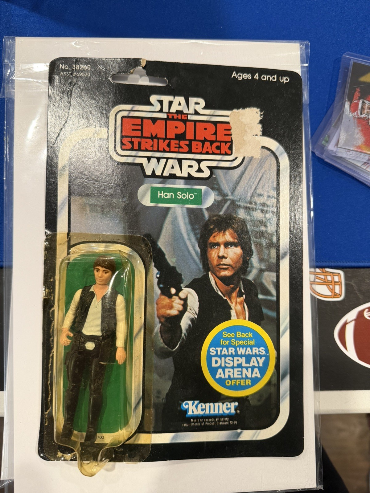 Han Solo 1981 45 Back STAR WARS Vintage Original NEW SEALED w Offer upc