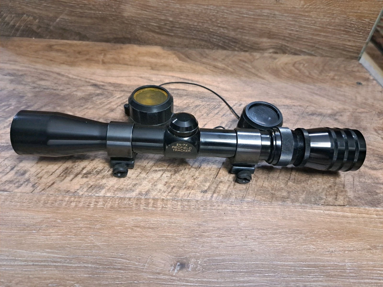 Vintage Redfield Tracker 2-7x32 Rifle Scope duplex reticle Gloss 1 inch Vintage Redfield Tracker 2-7x32 Rifle Scope duplex reticle Gloss 1 inch