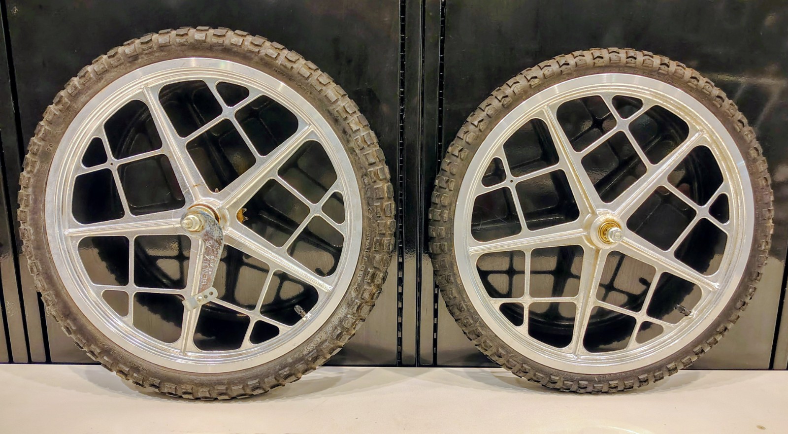 Vintage Mongoose Motomag II Chatsworth BMX Wheel Set
