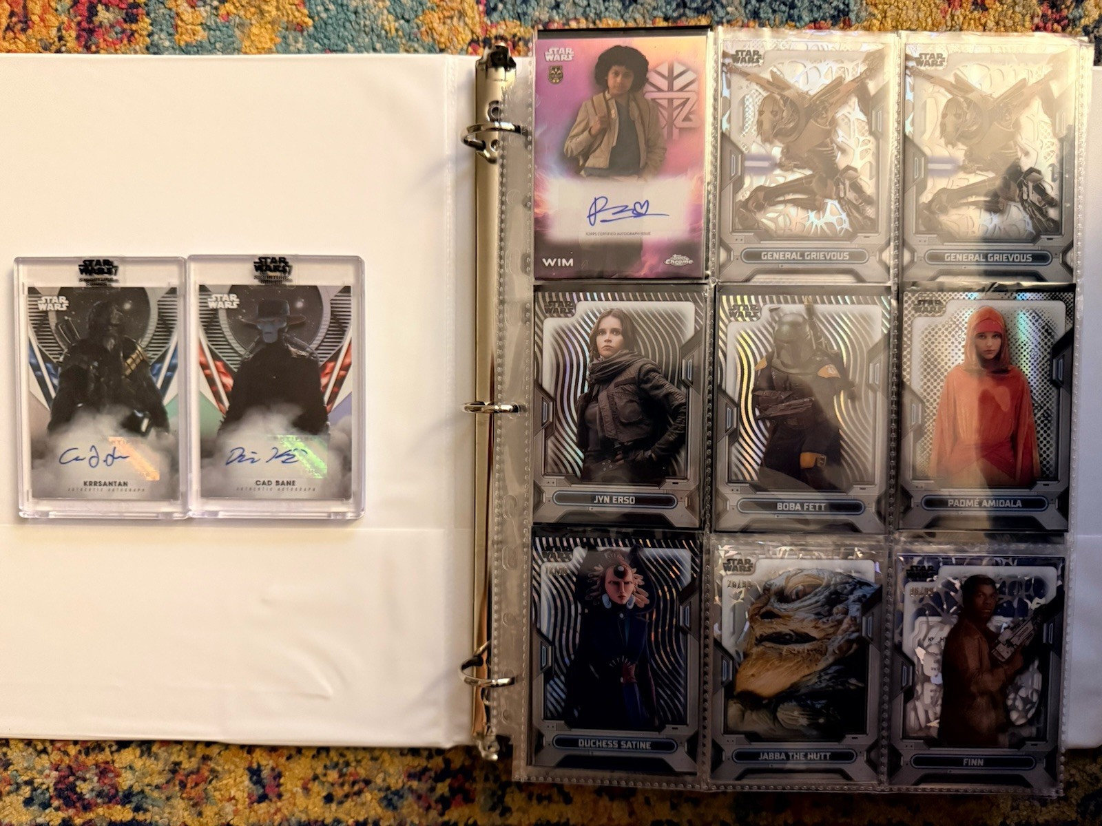 Star Wars Massive Lot Of 362 Cards. Autos, Numbered Cards/ Parallels/ Inserts Star Wars Massive Lot Of 362 Cards. Autos, Numbered Cards/ Parallels/ Inserts