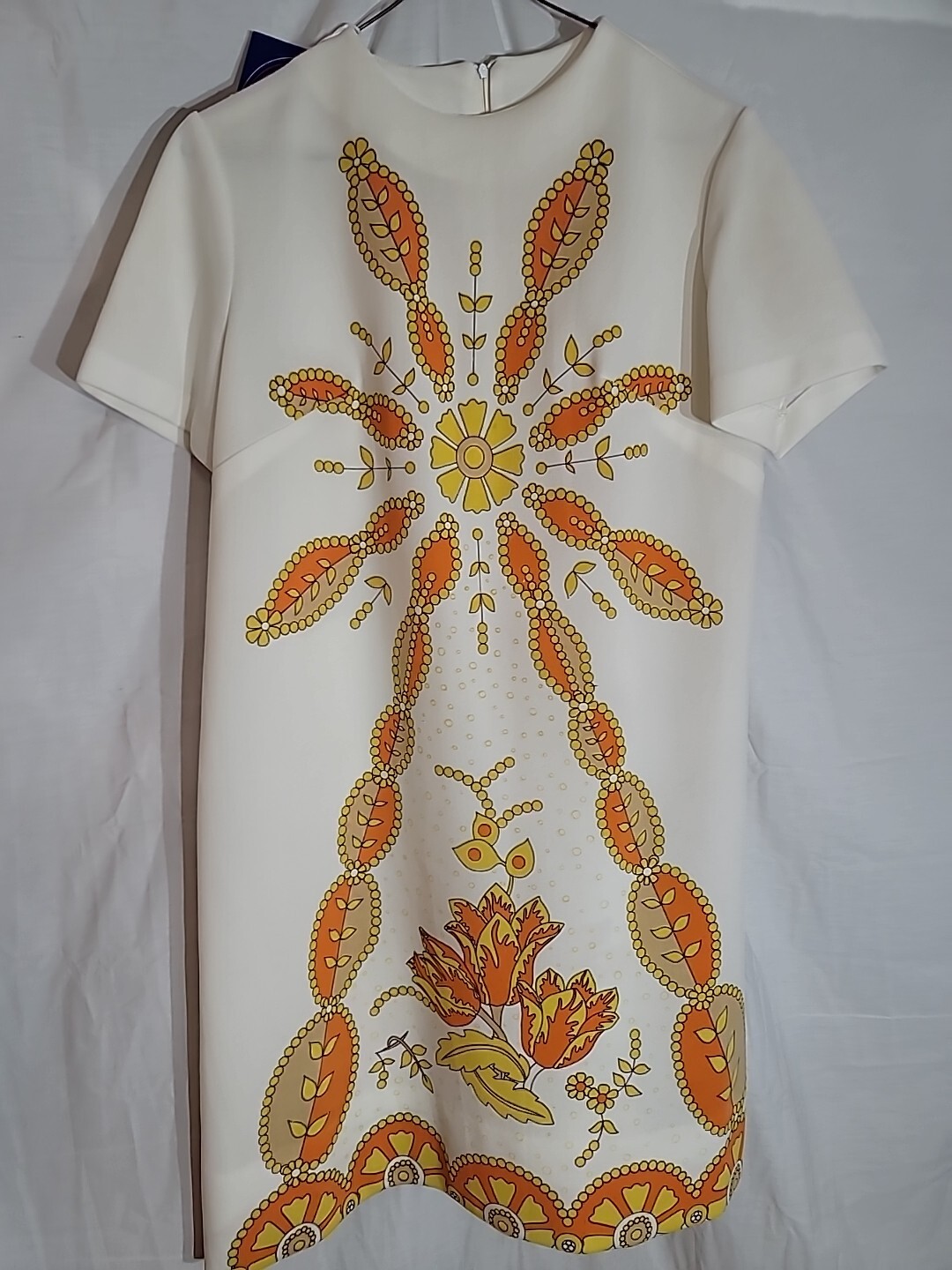 Vintage 1973 Boho Hippie Mod Psychedelic Starburst Floral dress Size Small Vintage 1973 Boho Hippie Mod Psychedelic Starburst Floral dress Size Small