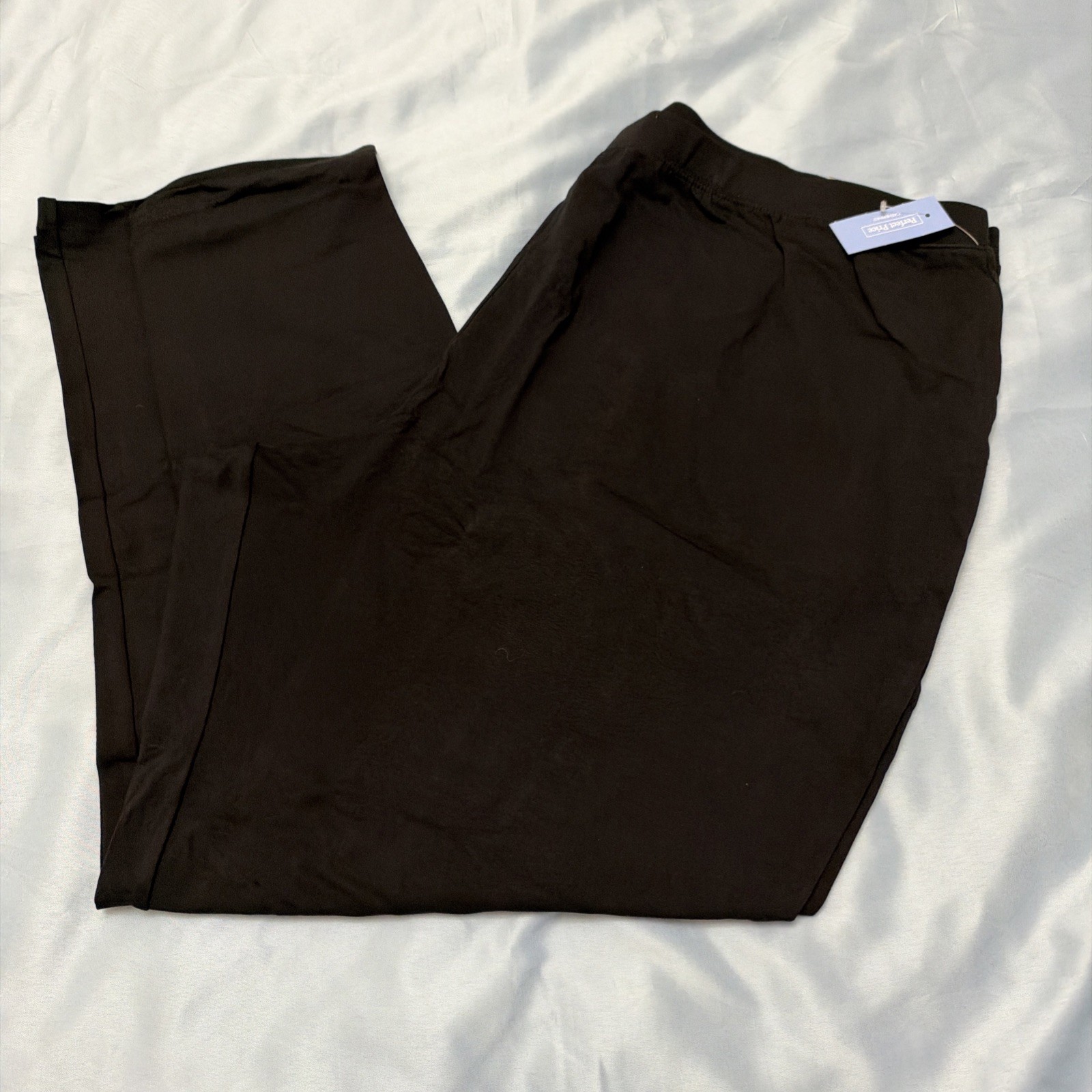 Catherines Suprema Women’s 3X 26/28W Black Stretch Cotton Pants NWT Relaxed Fit Catherines Suprema Women’s 3X 26/28W Black Stretch Cotton Pants NWT Relaxed Fit