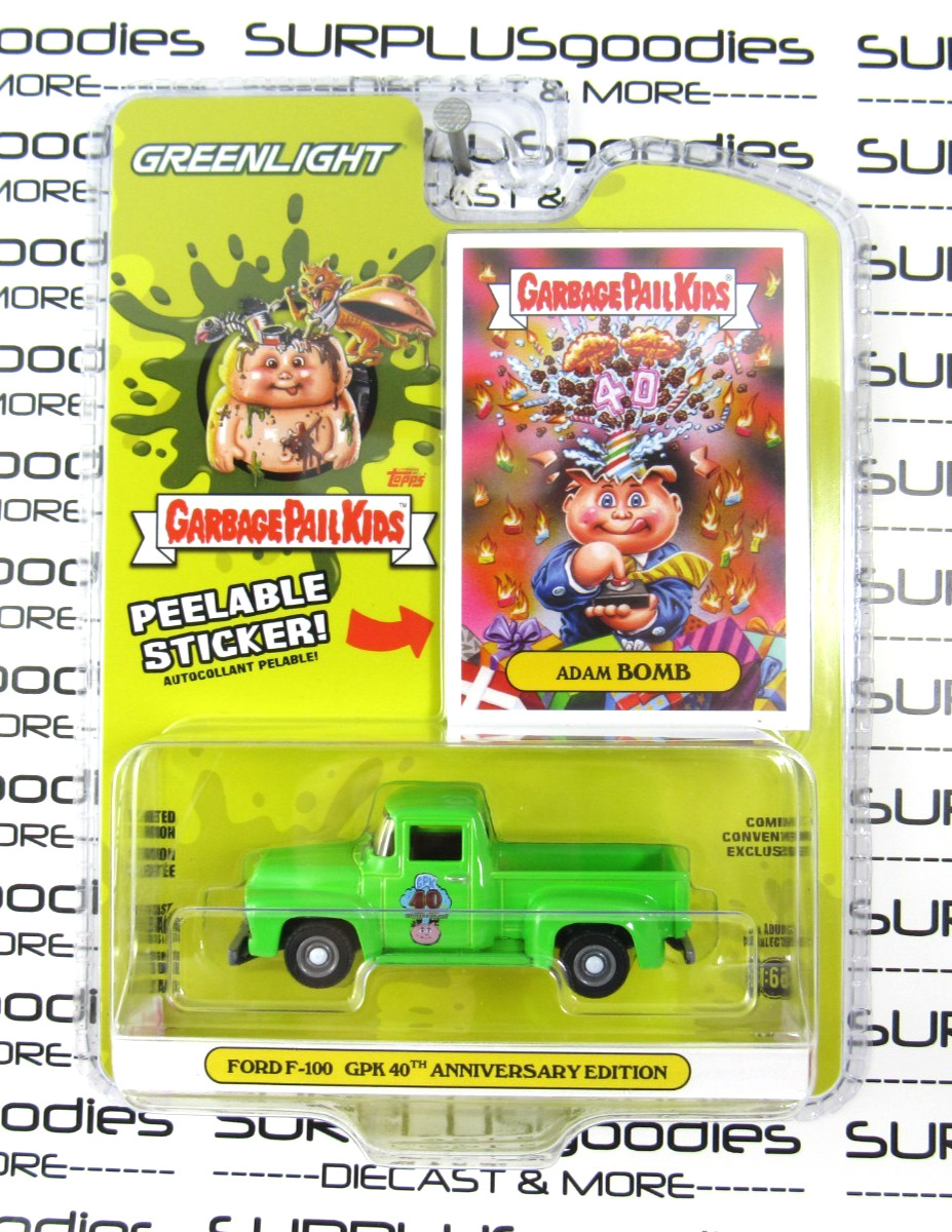 2025 Greenlight SDCC Comic Con Exclusive: GPK 40th Anniversary FORD F100 #51676