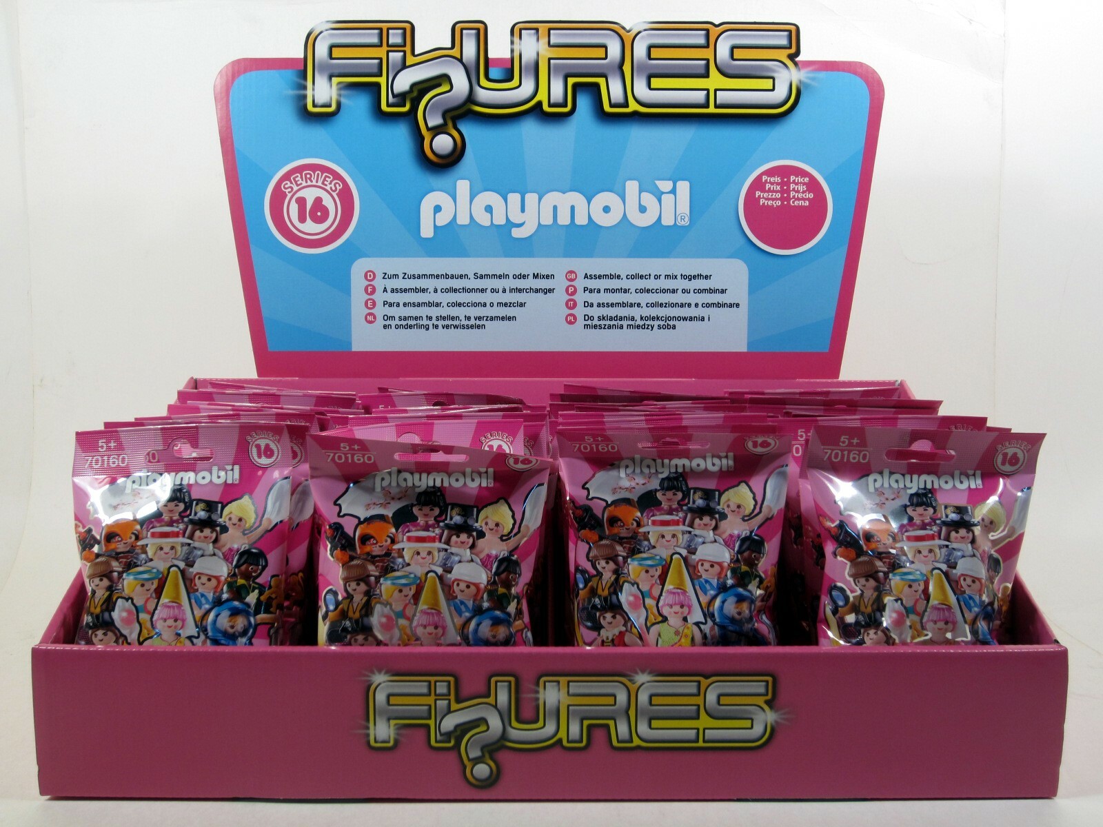 Playmobil 70160 Girls Series 16 Mini Figure CASE of 48 mystery Blind Bags #10243