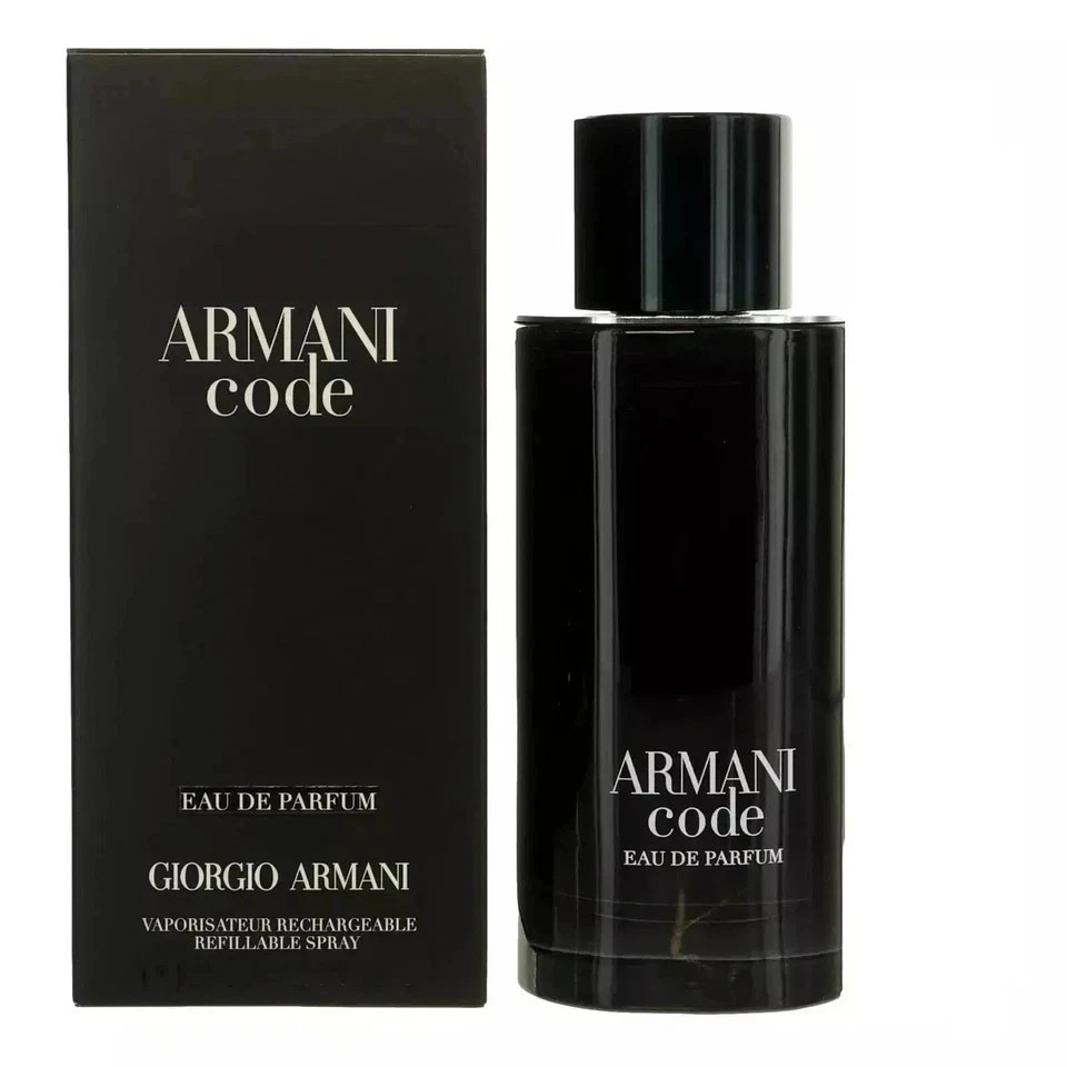 Armani Code By Giorgio Armani For Men Eau de Parfum Spray 4.2 fl oz New & Sealed Armani Code By Giorgio Armani For Men Eau de Parfum Spray 4.2 fl oz New & Sealed