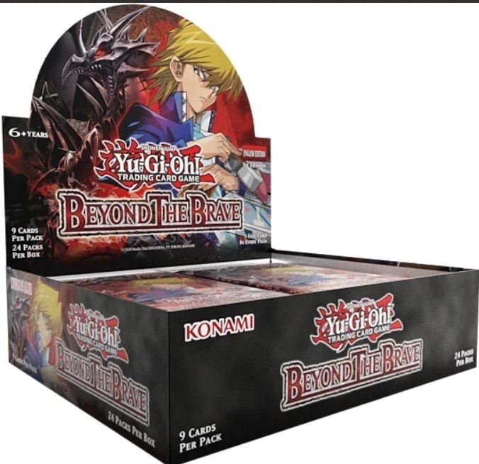 Yu Gi Oh Beyond the Brave Booster Box English 1st Edition - Factory Sealed Yu Gi Oh Beyond the Brave Booster Box English 1st Edition - Factory Sealed