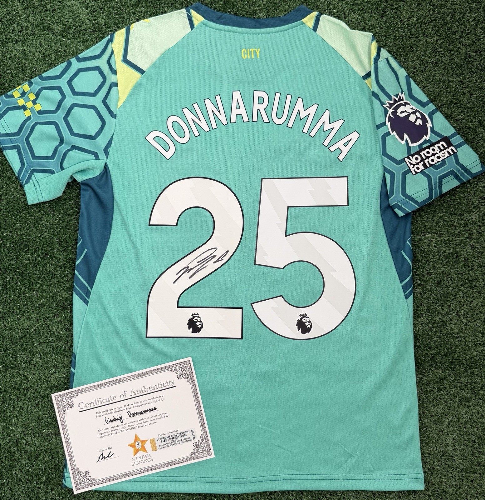 Gianluigi Donnarumma Signed Manchester City 26/27 Shirt w/ EXACT VID PROOF & COA