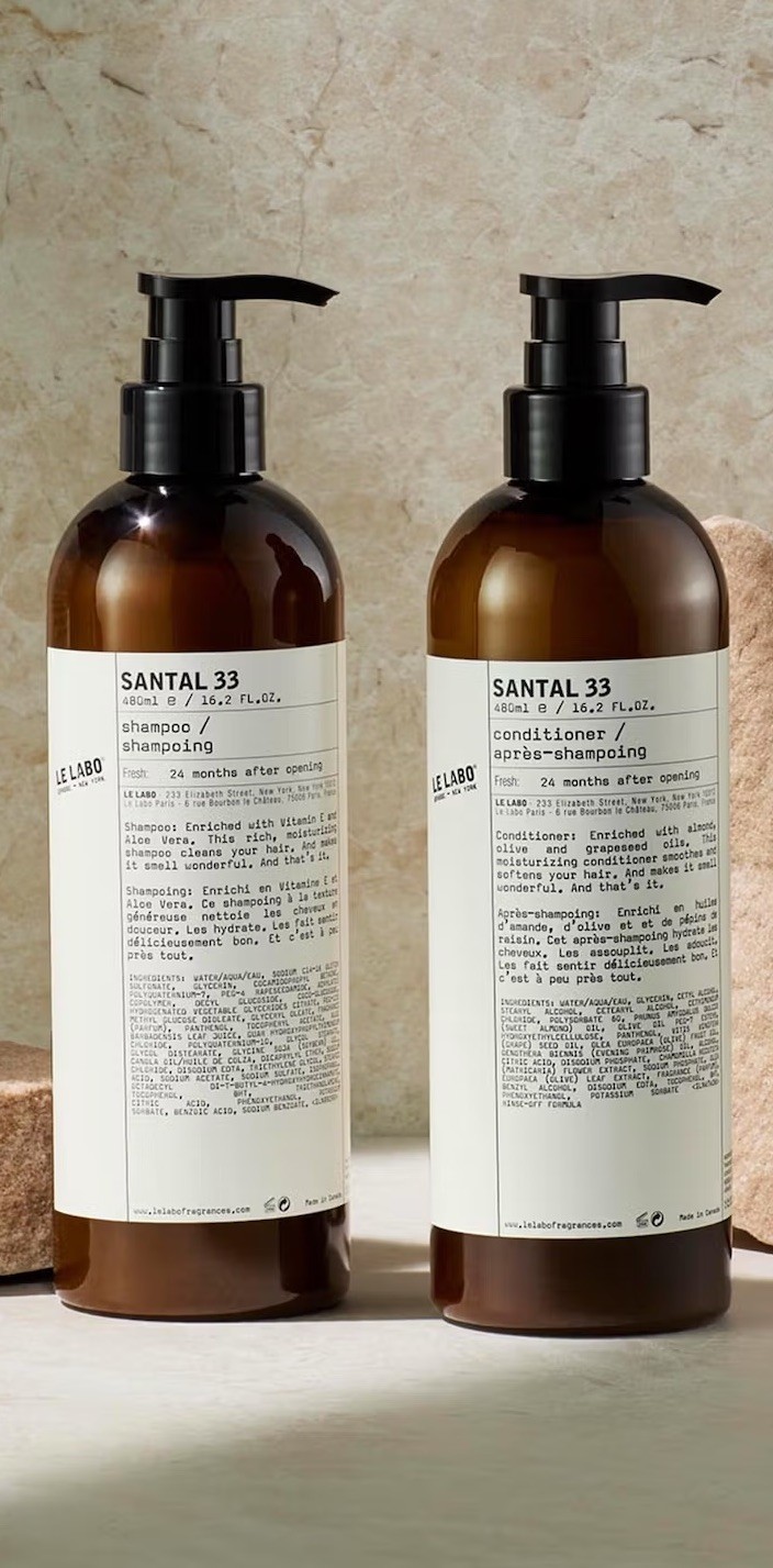 New&Sealed Luxury Le Labo Santal 33 Shampoo(480ML)&Conditioner(480ML) BB/JUN2028 New&Sealed Luxury Le Labo Santal 33 Shampoo(480ML)&Conditioner(480ML) BB/JUN2028