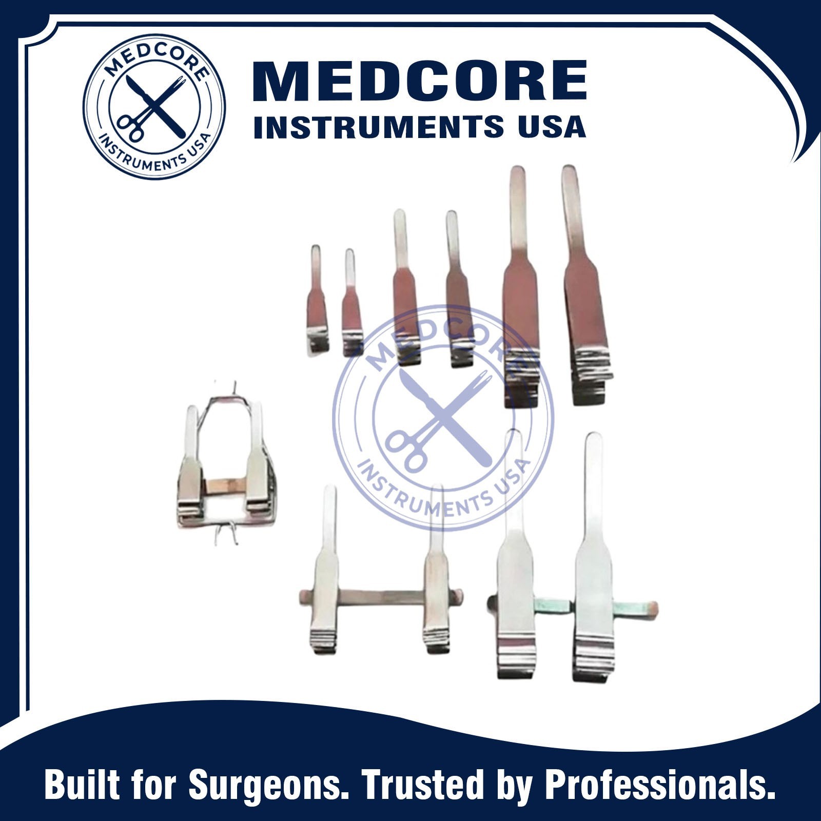 Acland Micro Surgery Vessel Clamps Sets For Plastic Surgery & Neurosurgery CE Acland Micro Surgery Vessel Clamps Sets For Plastic Surgery & Neurosurgery CE