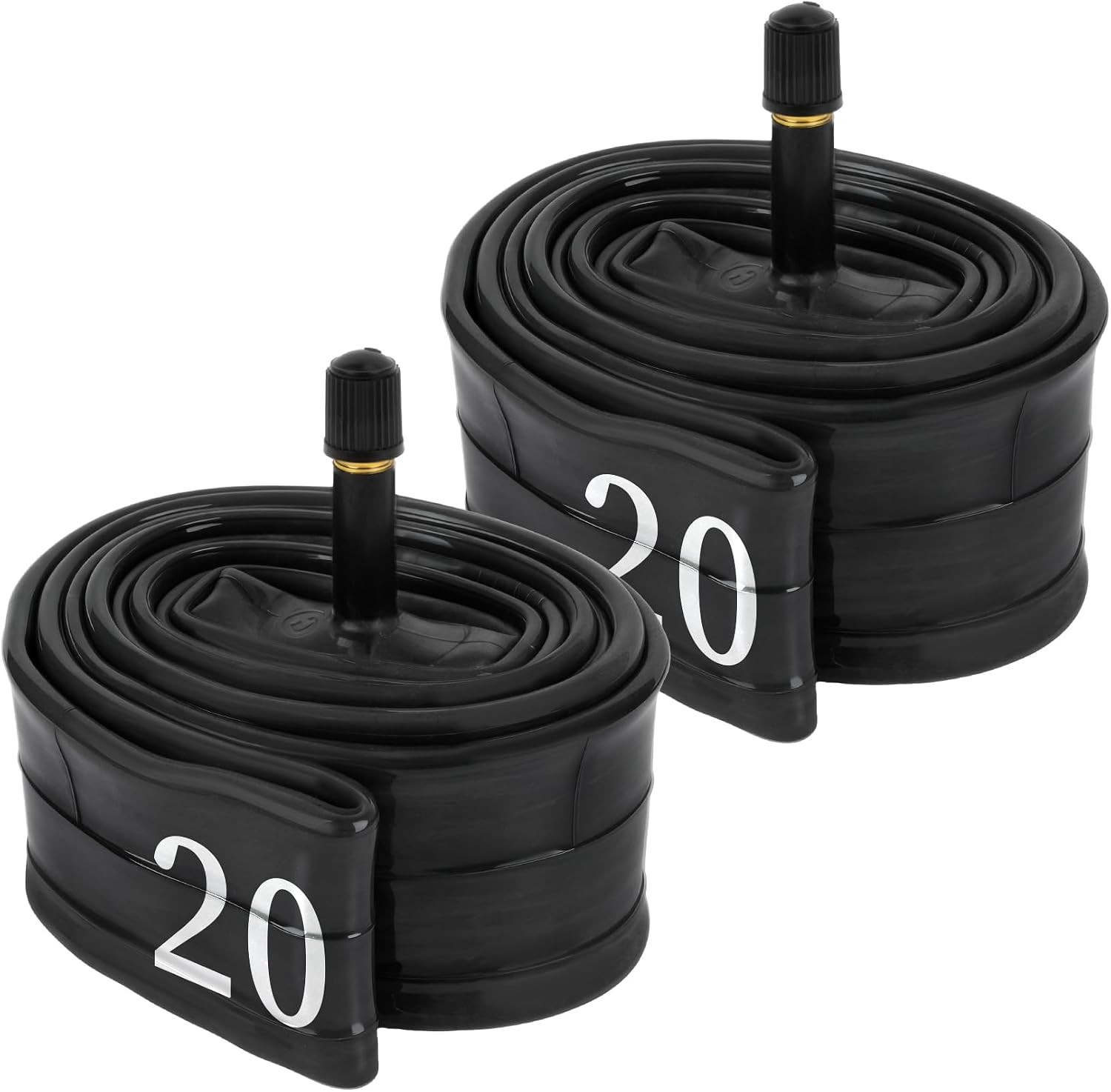 RAINFLOW 20 Inch Bike Tubes 2 Pack - 20X1.75/2.125 Bicycle Inner Tubes | 32Mm Sc RAINFLOW 20 Inch Bike Tubes 2 Pack - 20X1.75/2.125 Bicycle Inner Tubes | 32Mm Sc