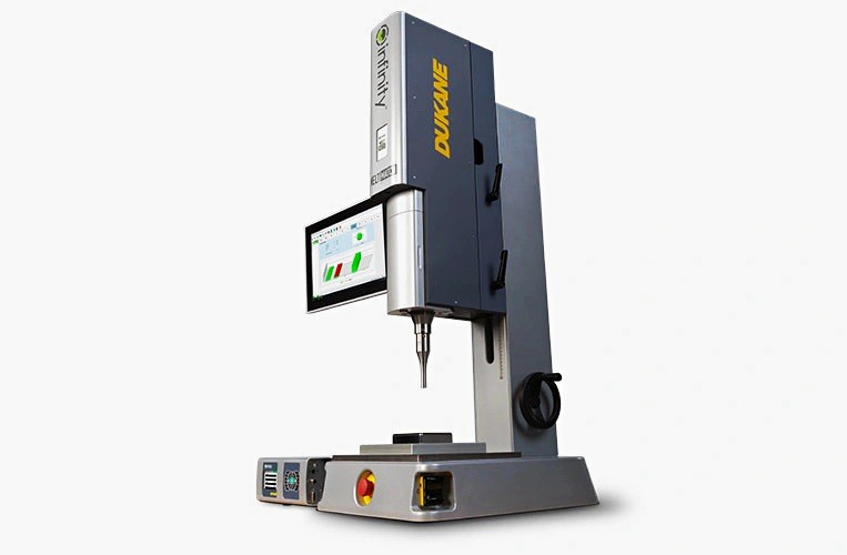 Dukane Electric Ultrasonic Plastic Welder 43E255 w/ Horn Sonotrode Foot Pedal Dukane Electric Ultrasonic Plastic Welder 43E255 w/ Horn Sonotrode Foot Pedal
