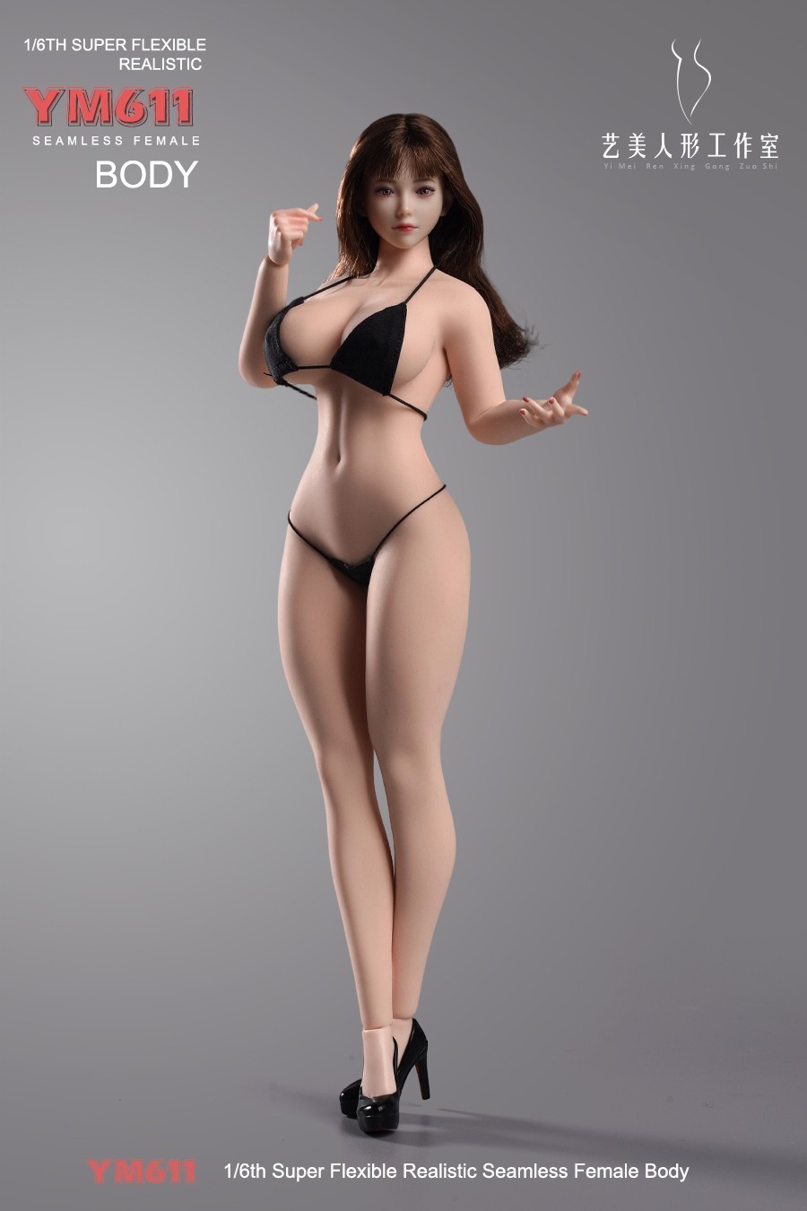 YM611 1/6 Female Large Bust Super Flexible Plump Body Details 12\ YM611 1/6 Female Large Bust Super Flexible Plump Body Details 12\