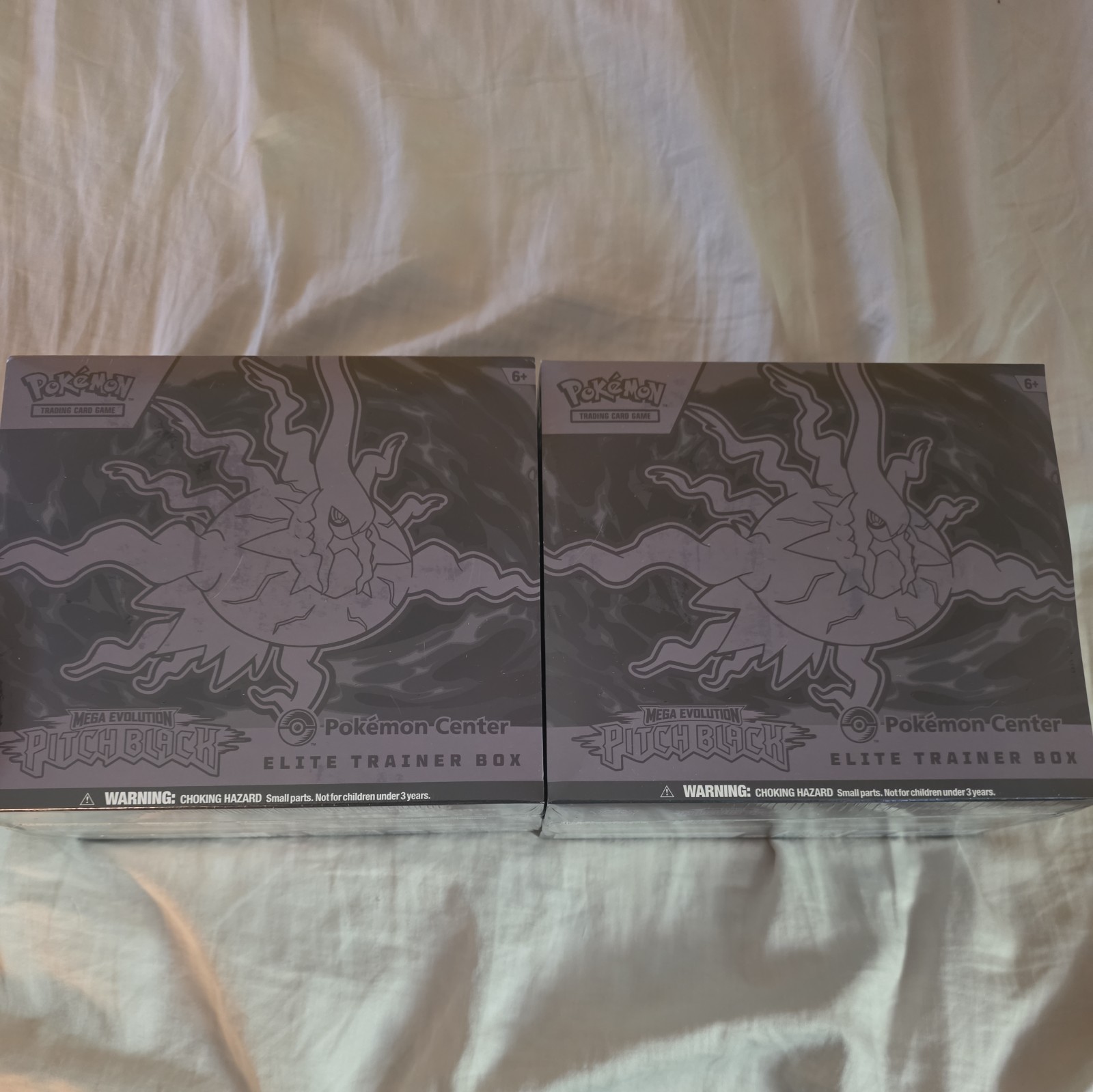 Pokemon Pitch Black Elite Trainer Box ETB Pokemon Center Exclusive SET OF 2 Pokemon Pitch Black Elite Trainer Box ETB Pokemon Center Exclusive SET OF 2