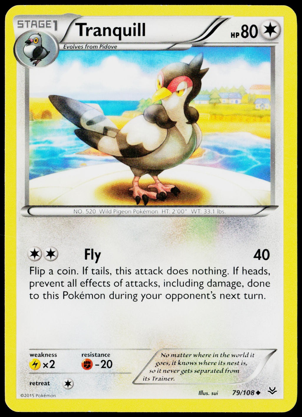 Tranquill 79/108 XY - Roaring Skies NM