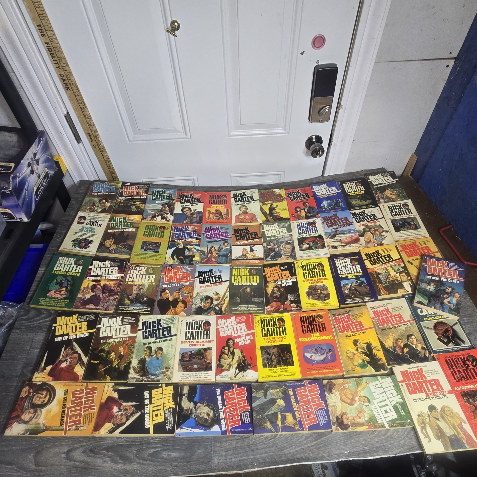 Vtg Nick Carter Spy Novel Paperback Book Lot 50+ Vtg Nick Carter Spy Novel Paperback Book Lot 50+