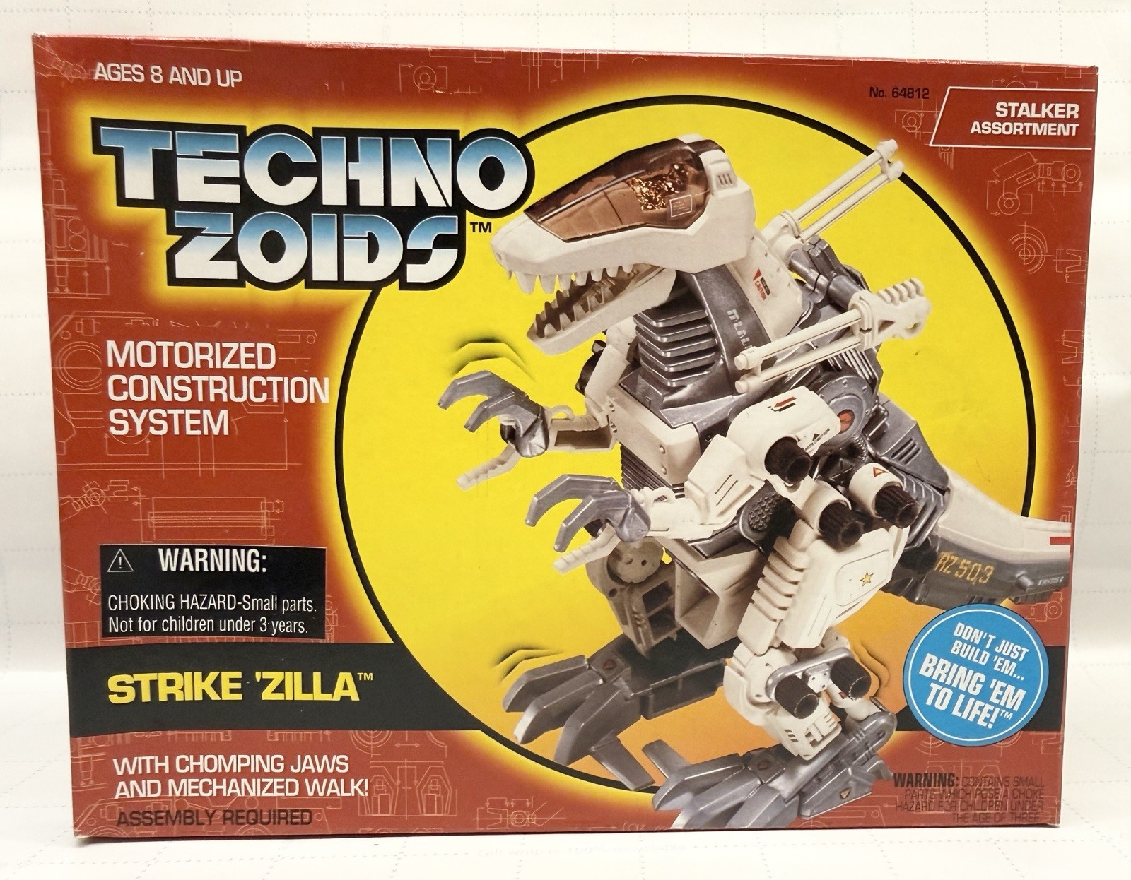 Vintage 1994 Kenner Techno Zoids Strike 'Zilla Complete Factory Sealed Vintage 1994 Kenner Techno Zoids Strike 'Zilla Complete Factory Sealed