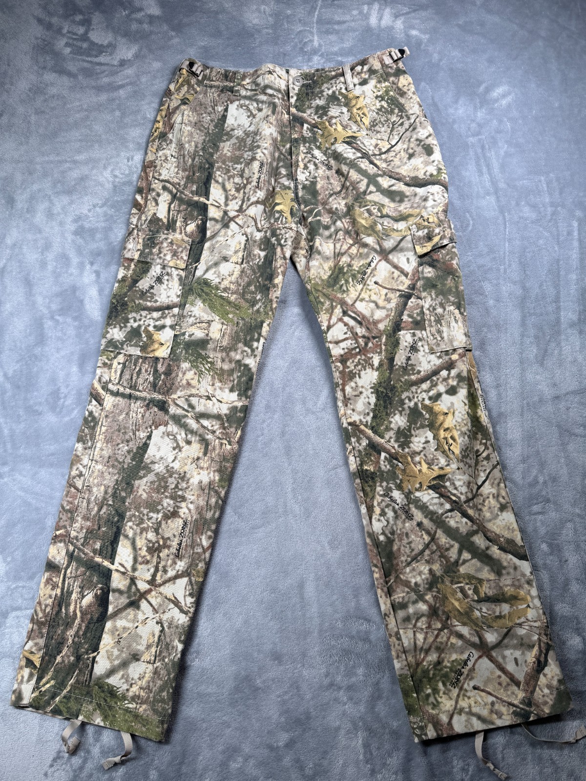 Cabelas Zonz Cargo Pants Mens 34 Multi Western Camouflage Straight Leg 933753 Cabelas Zonz Cargo Pants Mens 34 Multi Western Camouflage Straight Leg 933753