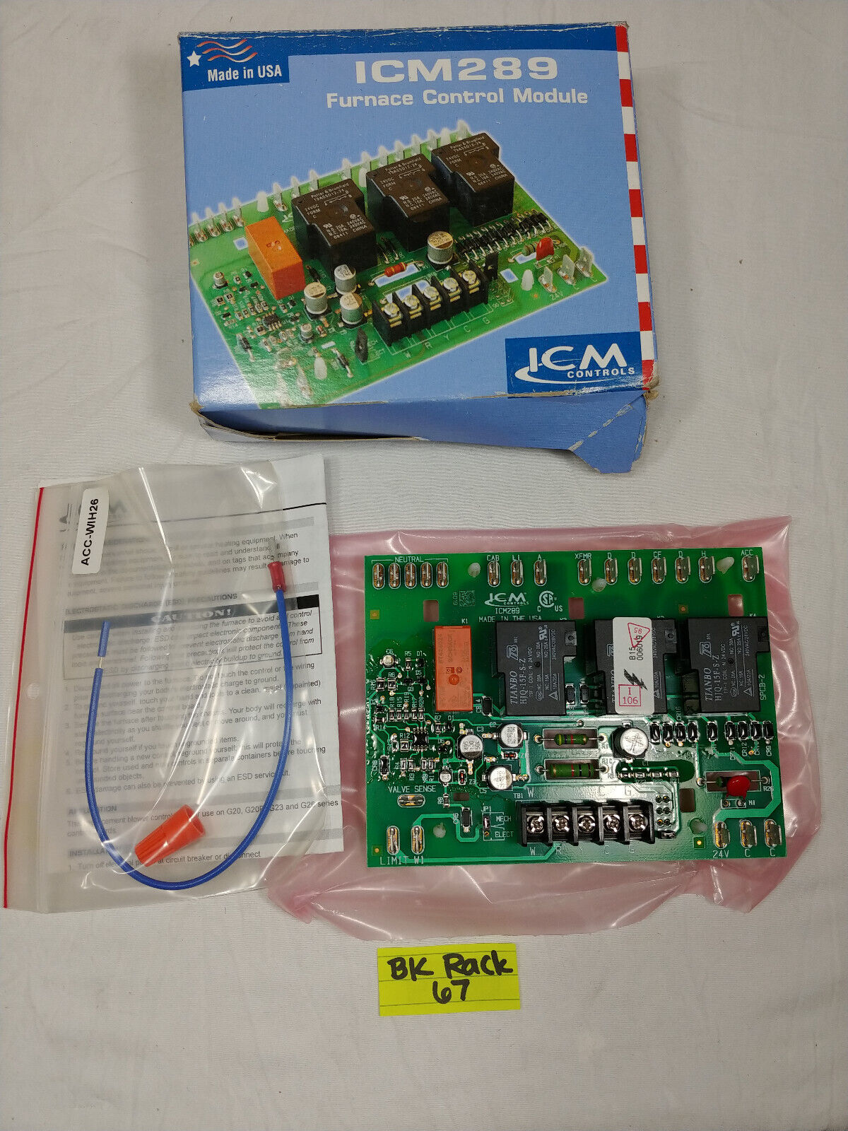 ICM Controls ICM289 Lennox OEM Furnace Control Board Replacement