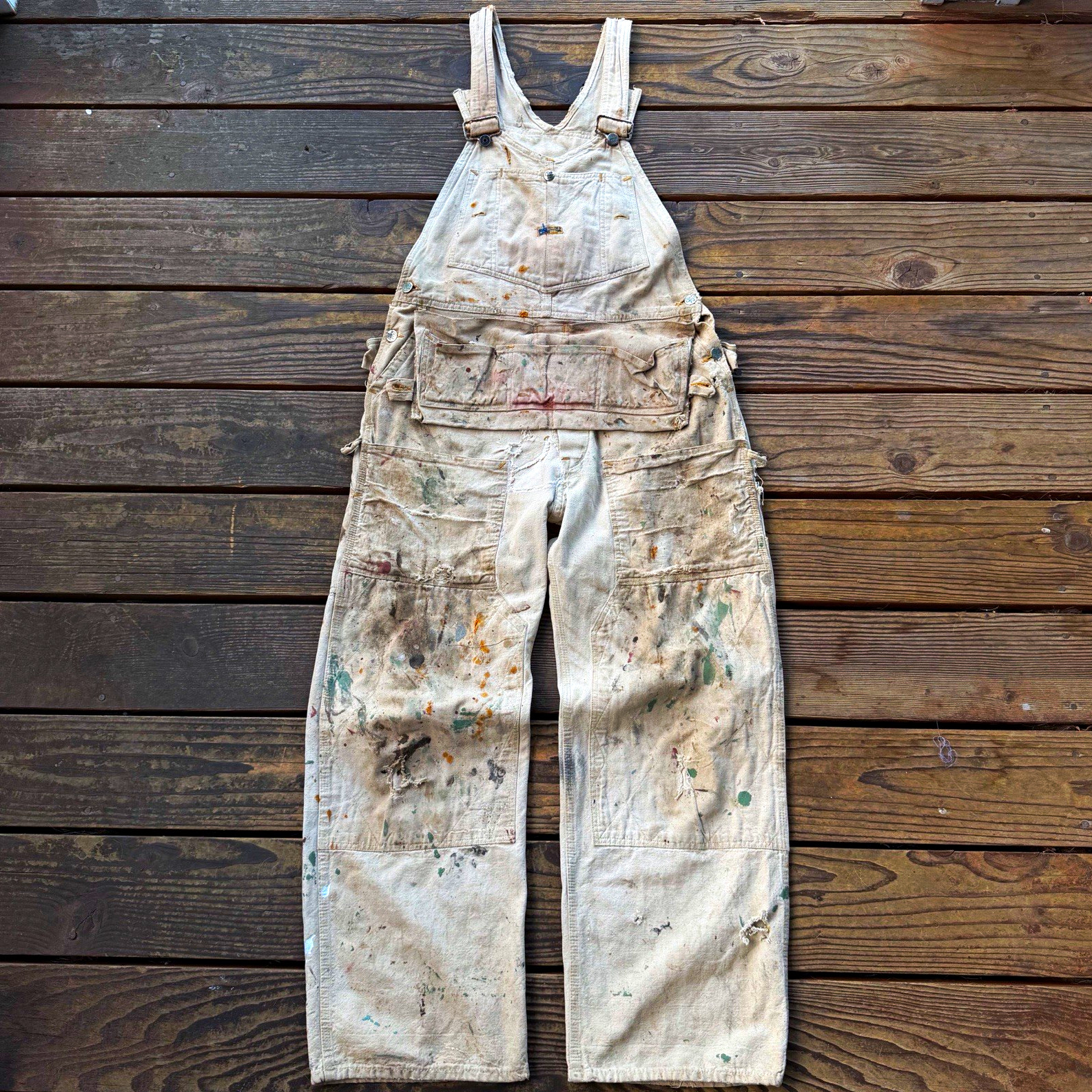1940’s Can’t Bust Em gold label painter overalls