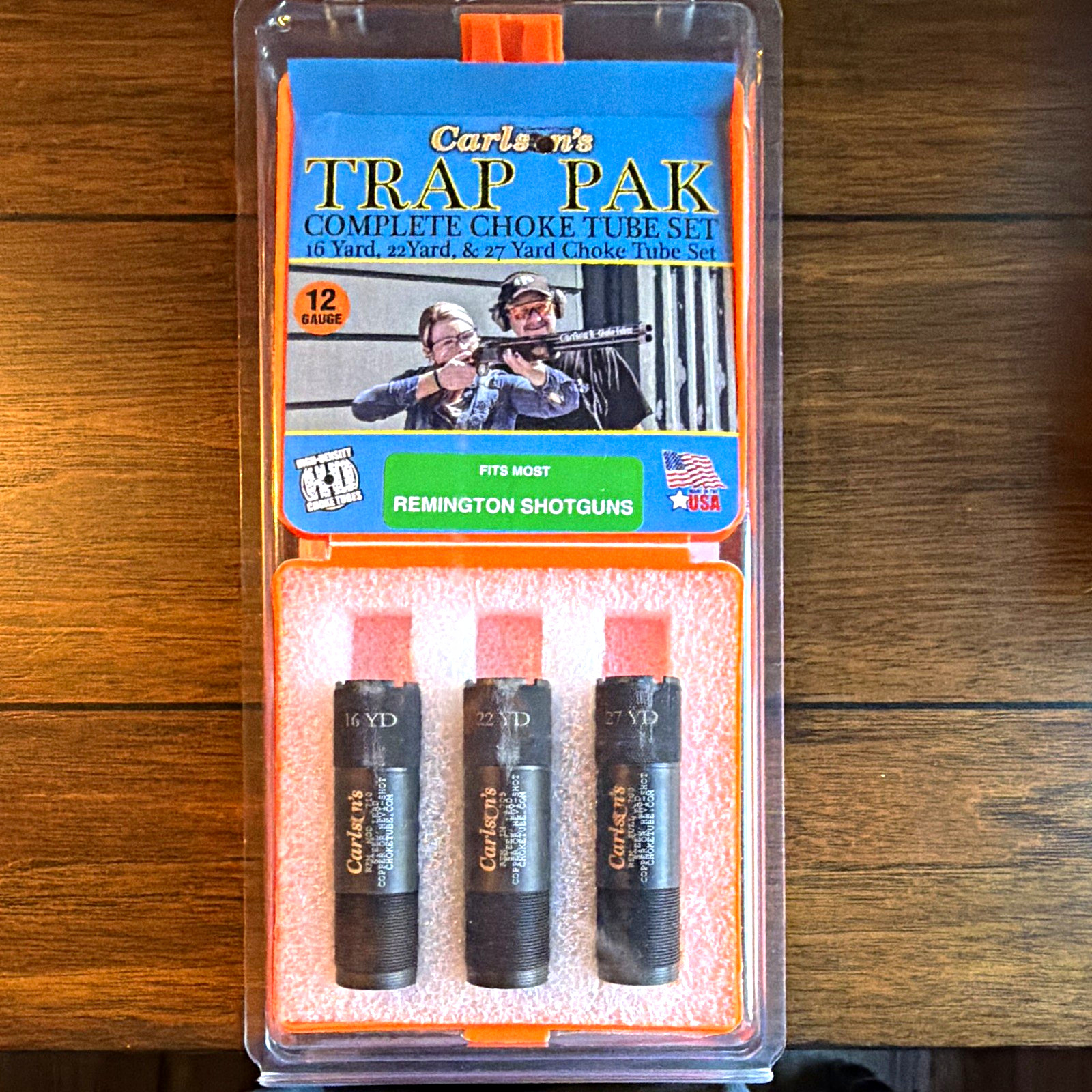Carlson\'s Trap Pak 12 Gauge Choke Tube Set for Remington Shotguns, SS USA Carlson\'s Trap Pak 12 Gauge Choke Tube Set for Remington Shotguns, SS USA