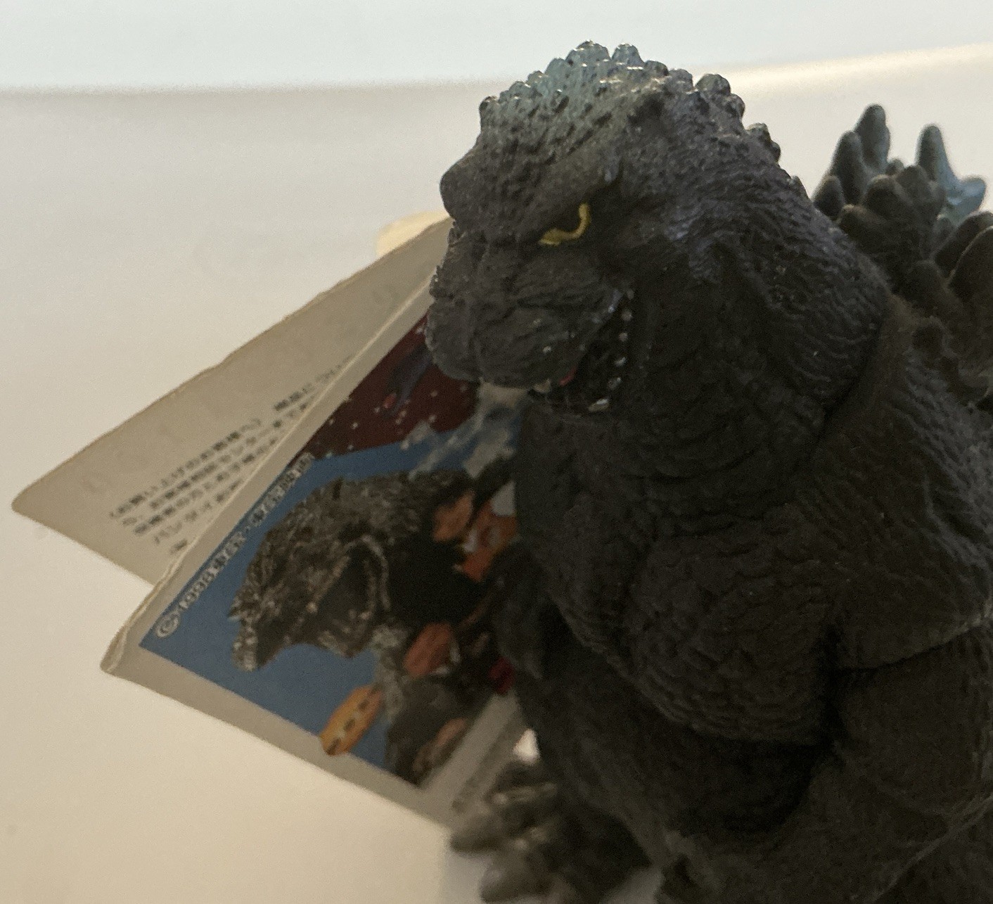 Vintage 1998 Bandai Godzilla Island G-01 Vinyl Figure Toho Kaiju w/ Tag 