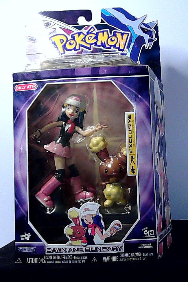 Pokemon Diamond Trainer Set Dawn and Buneary Figure Target Exclusive Jakks NIB