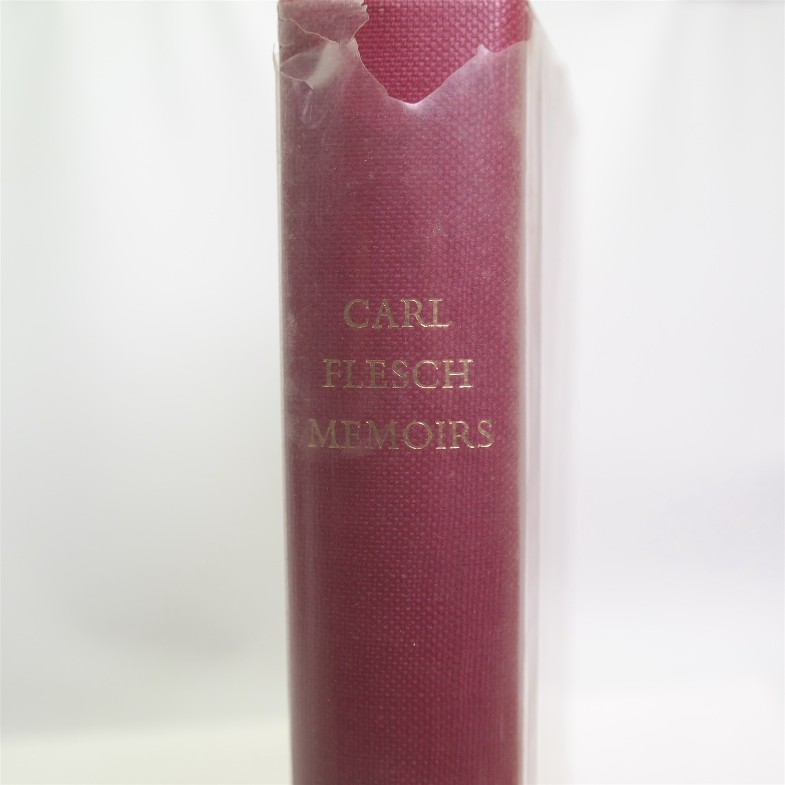 Vtg 1973 LE #\'ed Carl Flesch Memoirs Book 16/500 Violin playing Vtg 1973 LE #\'ed Carl Flesch Memoirs Book 16/500 Violin playing