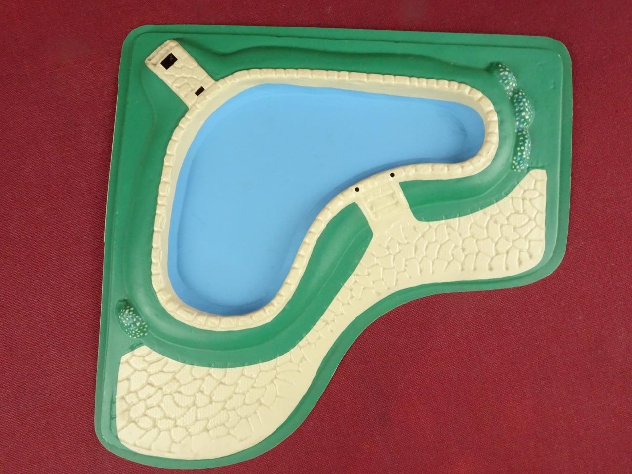Vintage 1950s 1960s Marx Doll House Outdoor Swimming Pool