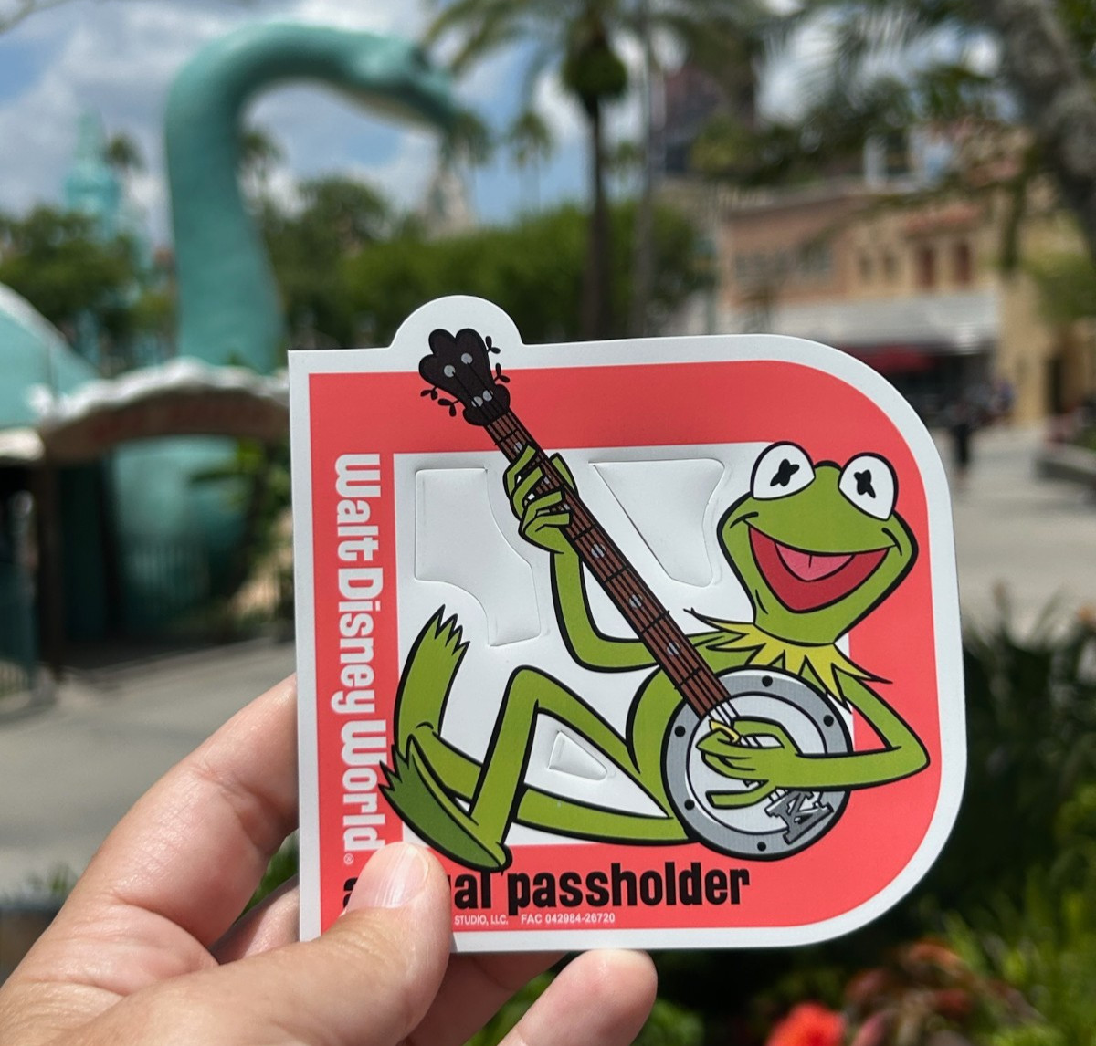 Authentic Disney World NEW Annual Passholder Magnet 2026 Kermit The Frog Authentic Disney World NEW Annual Passholder Magnet 2026 Kermit The Frog
