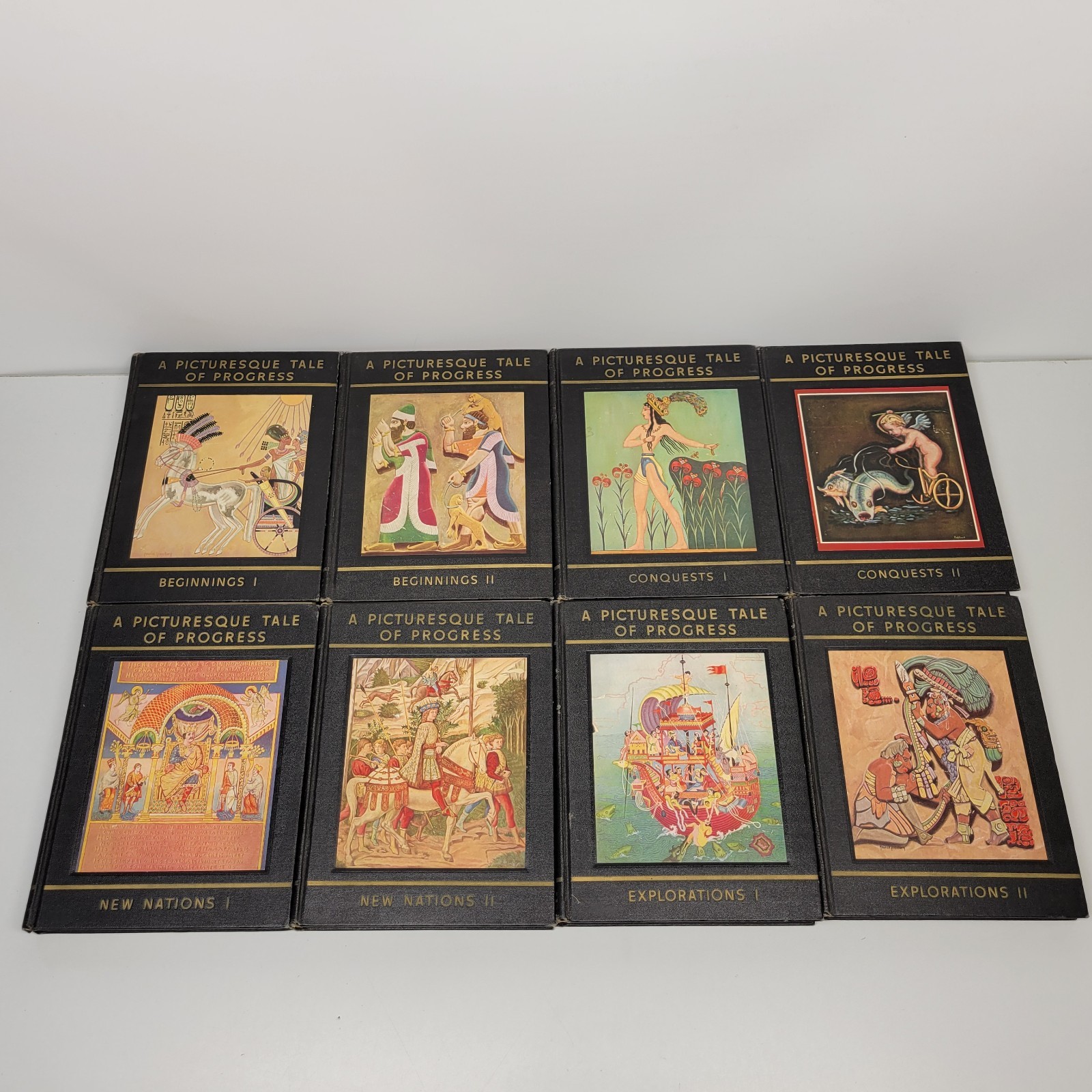 A Picturesque Tale of Progress 8 Volume Hardcover Set