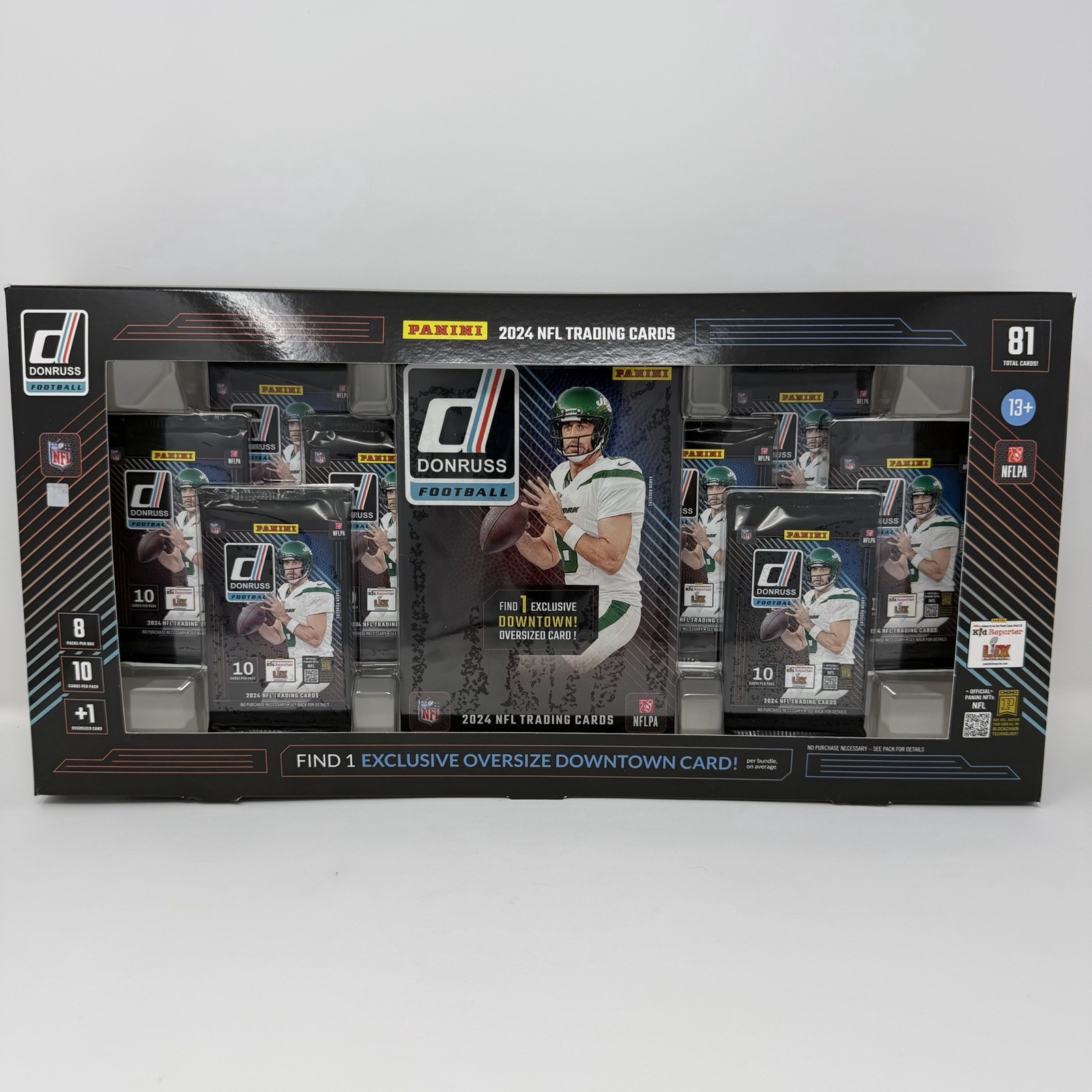 2024 Panini Donruss NFL Football Costco Bundle w/ Oversized Downtown Card - New 2024 Panini Donruss NFL Football Costco Bundle w/ Oversized Downtown Card - New