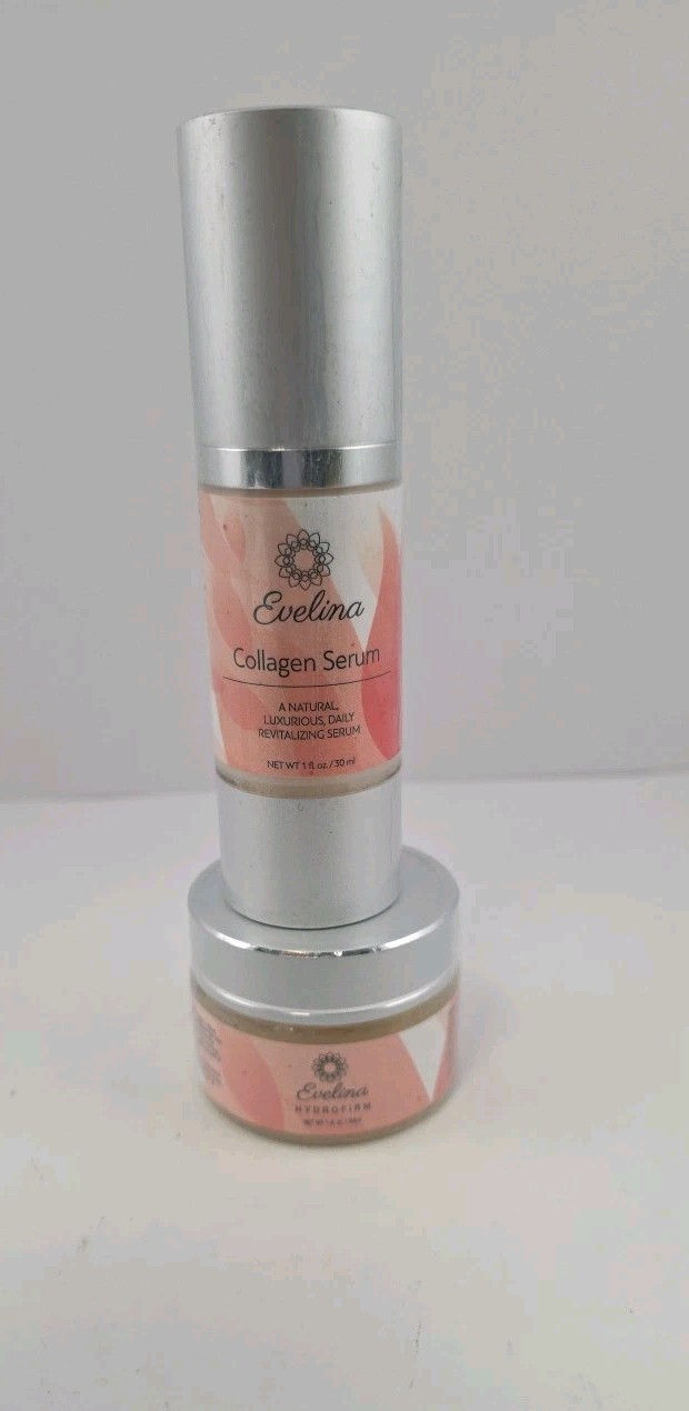 Set Of Evelina Collagen Serum 1 Oz & Evelina Hydrofirm Jar 1 Oz Set Of Evelina Collagen Serum 1 Oz & Evelina Hydrofirm Jar 1 Oz