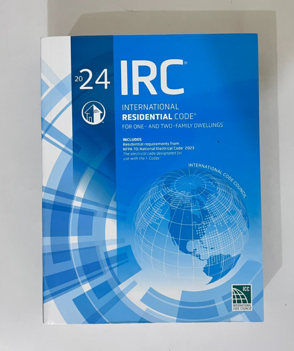 2024 IRC International Residential Code For One- and Two- Family - Paperback 2024 IRC International Residential Code For One- and Two- Family - Paperback