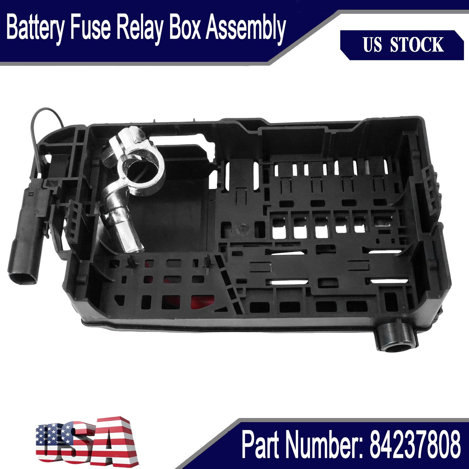 84237808 New Battery Fuse Relay Box For 2018-23 Chevy Equinox 18-24 GMC Terrain