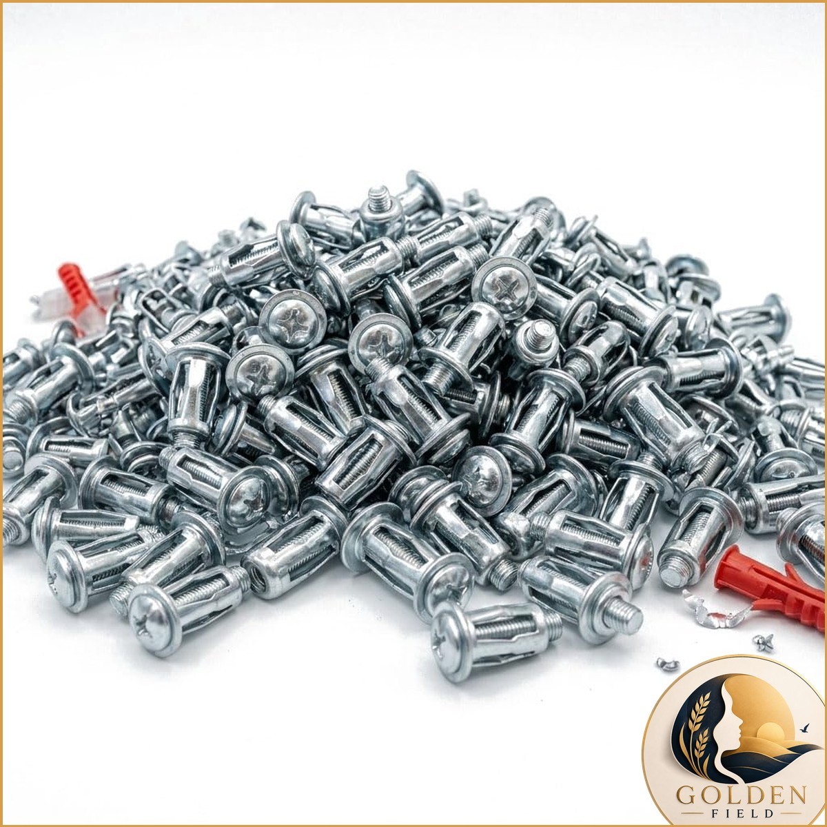 30Pcs/60Pcs/90Pcs Button Rivet Locking Nuts Set M4 M5 M6 30Pcs/60Pcs/90Pcs Button Rivet Locking Nuts Set M4 M5 M6