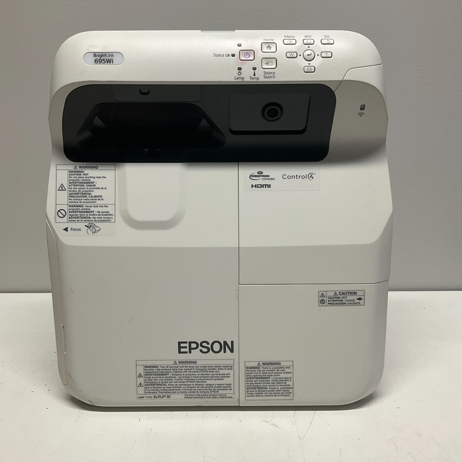 Epson BrightLink 695Wi Interactive Projector 3500 Lumens WXGA 3600 Lamp Hrs Epson BrightLink 695Wi Interactive Projector 3500 Lumens WXGA 3600 Lamp Hrs