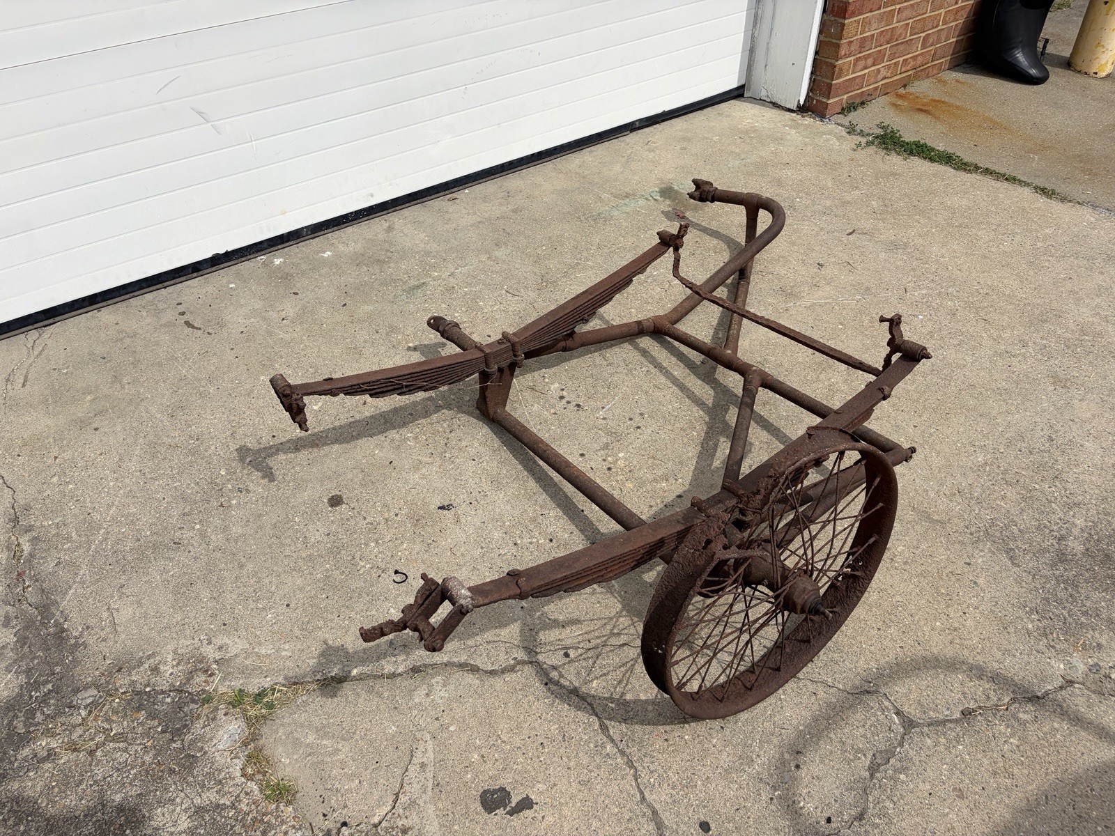 1910-1920’s ?? Harley Davidson Sidecar Frame 1910-1920’s ?? Harley Davidson Sidecar Frame