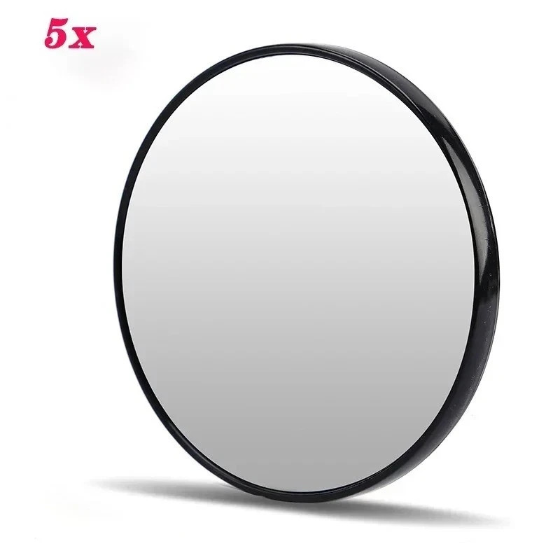 5x/10x/15x ,Small Magnifying Mirror with Suction Cup and Tweezers for Beauty