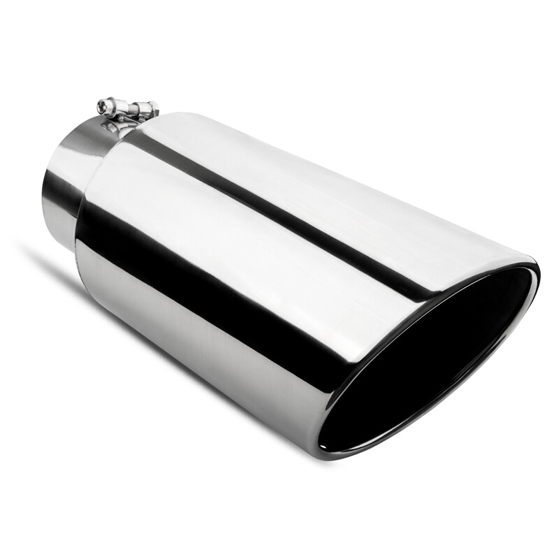 1pc/2pc Stainless Steel Exhaust Tip 5\