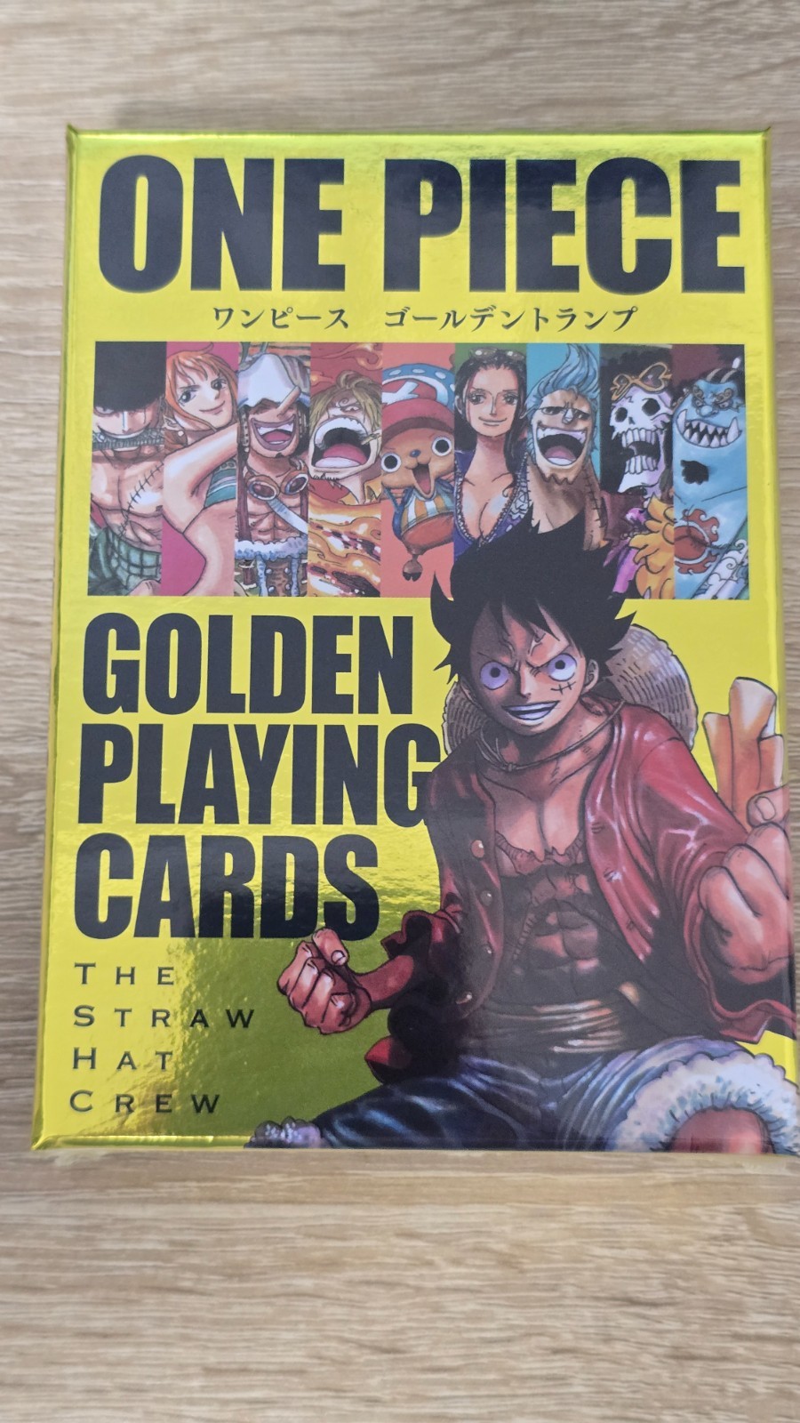 One Piece Golden Cards Jump Festa Limited Unopened Playing Card Set Japan New JP