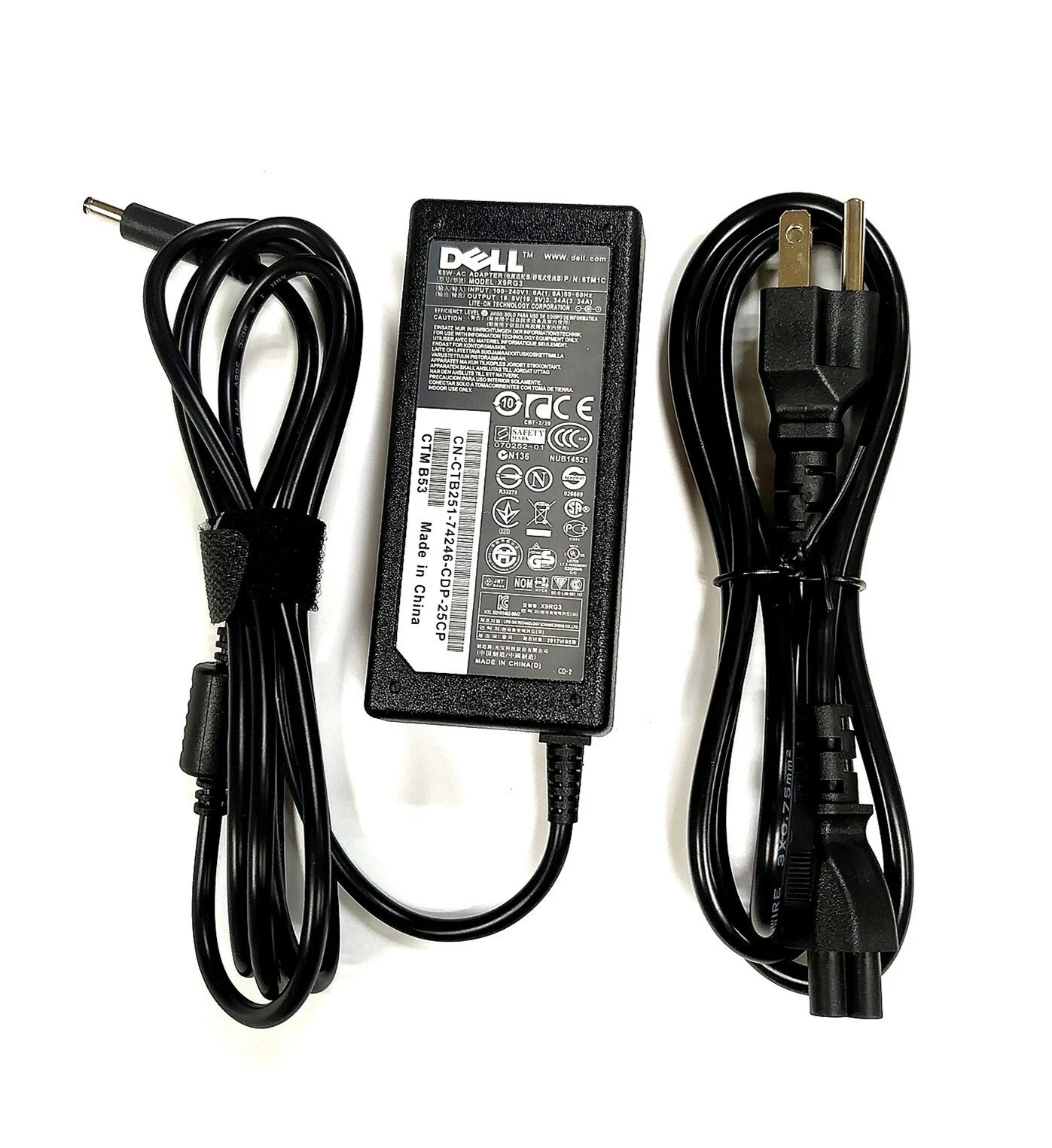 New LA65NS2-01 Charger Inspiron 15 5000 7000 Series AC Adapter 4.5mm Small TIP
