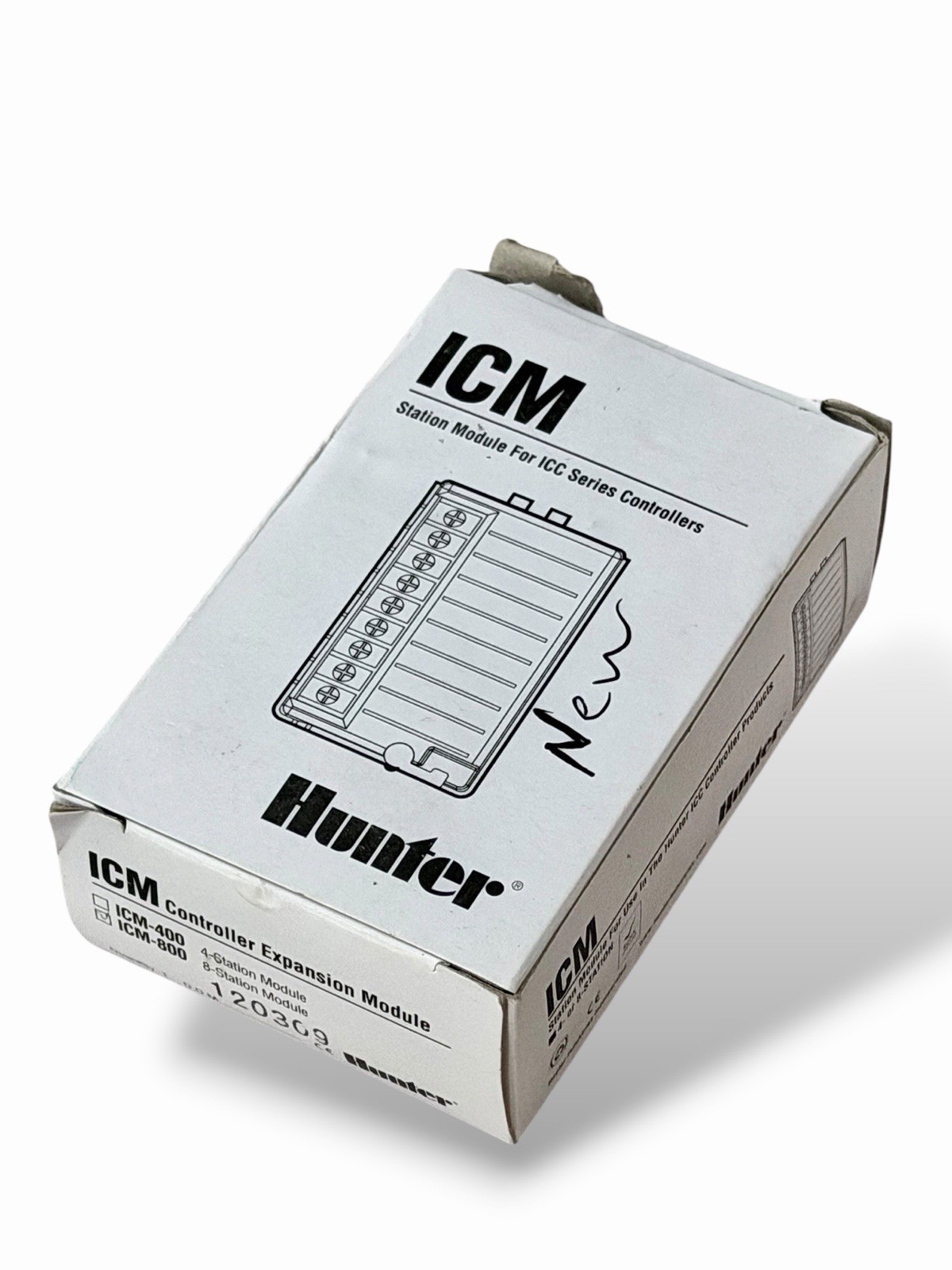 Hunter ICM-800 8-Zone Station Expansion Module for ICC ICC2 HCC Timer Controller Hunter ICM-800 8-Zone Station Expansion Module for ICC ICC2 HCC Timer Controller