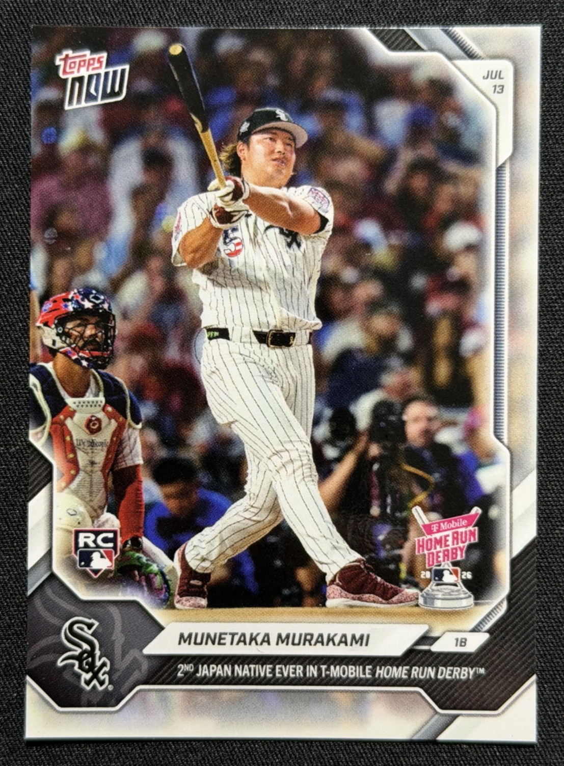 2026 Topps Now • Munetaka Murakami RC #449 • Home Run Derby • White Sox