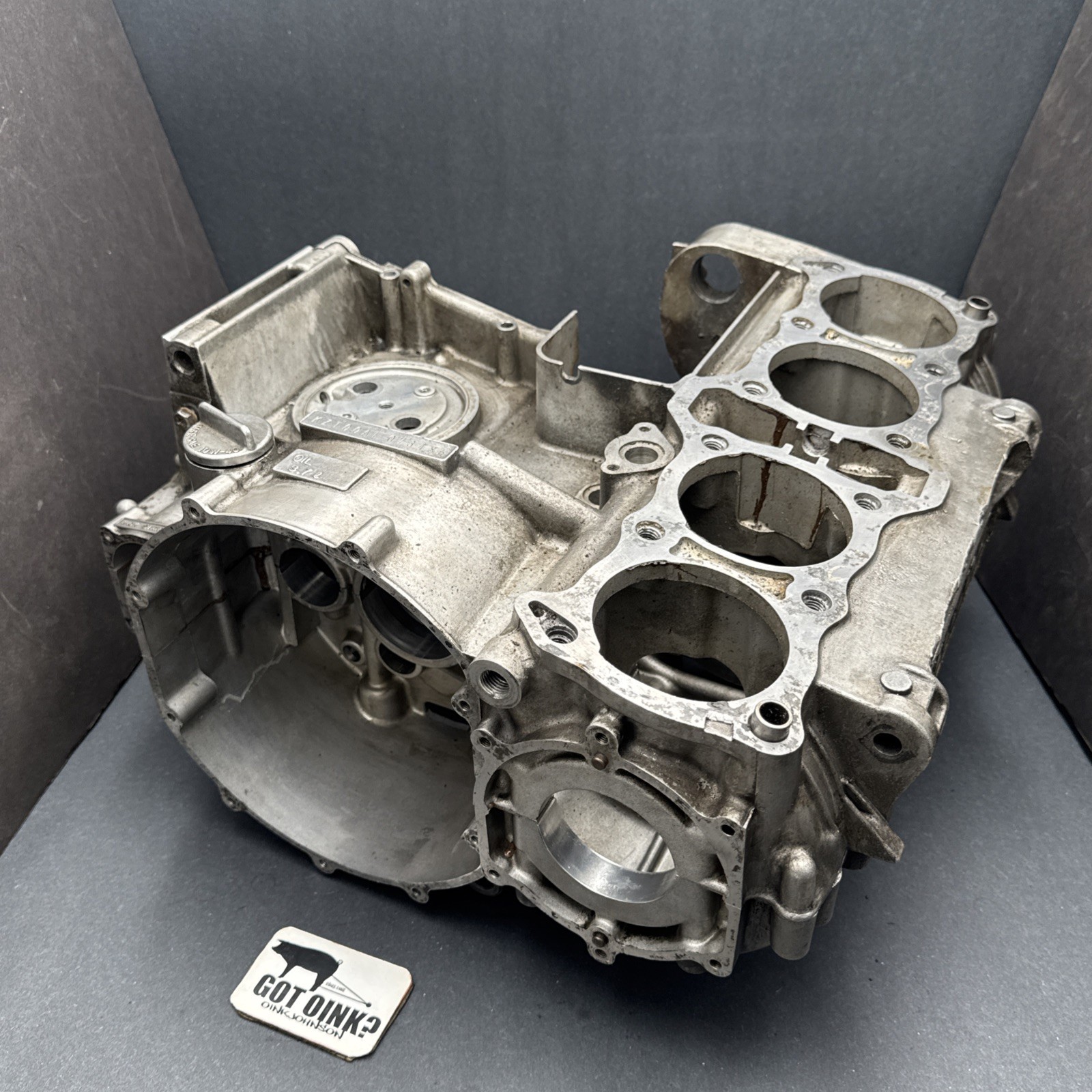 Kawasaki 1973-78 KZ Z1 Z1R 900 1000 A B OEM 1978 KZ1000 Stock Engine Cases Kawasaki 1973-78 KZ Z1 Z1R 900 1000 A B OEM 1978 KZ1000 Stock Engine Cases