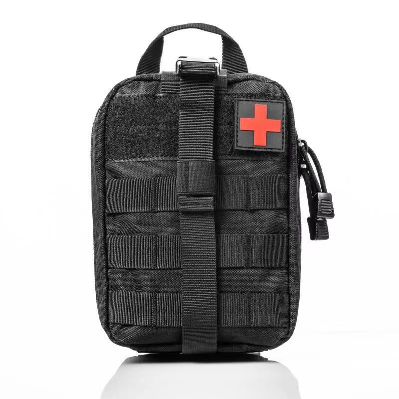 2 PCS Tactical First Aid Kit Medical Molle Rip Away EMT IFAK Survival Pouch Bag